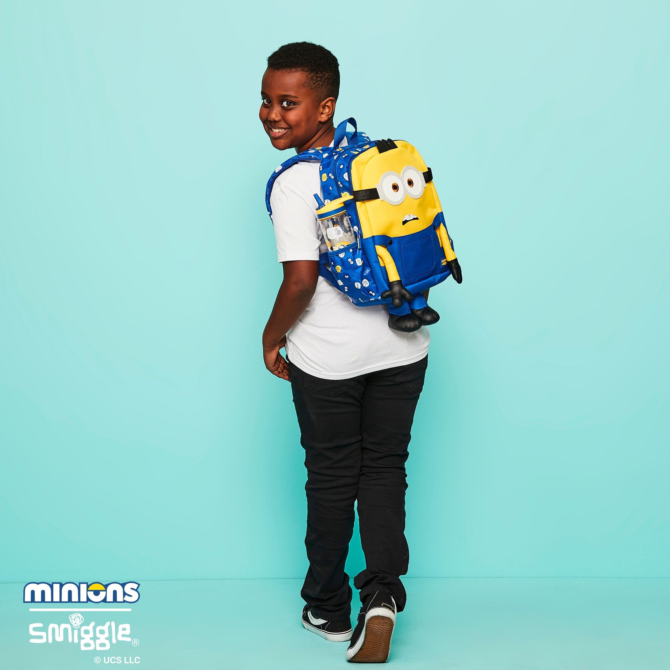 Smiggle - Minions Junior Karakter Sırt Çantası-Dinossi