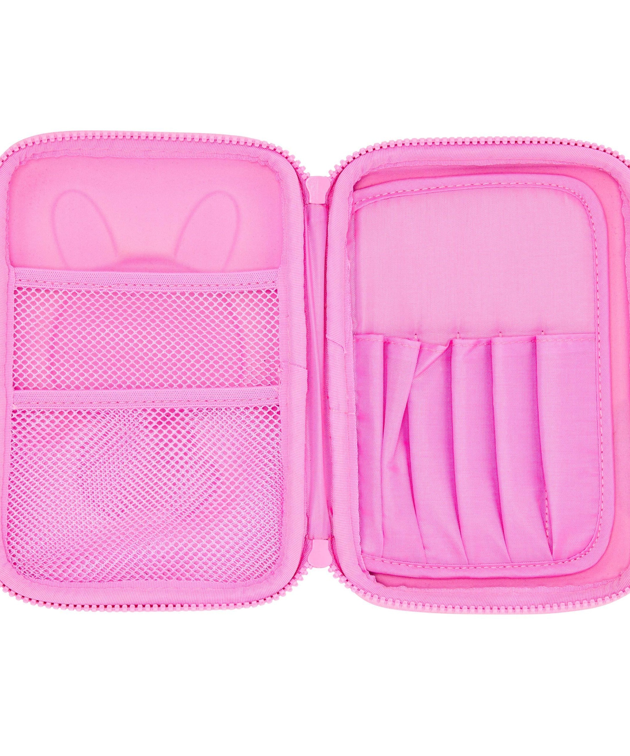 Smiggle - 3D Kabartmalı Altın Budz Karakterli Kalem Kutusu-Dinossi