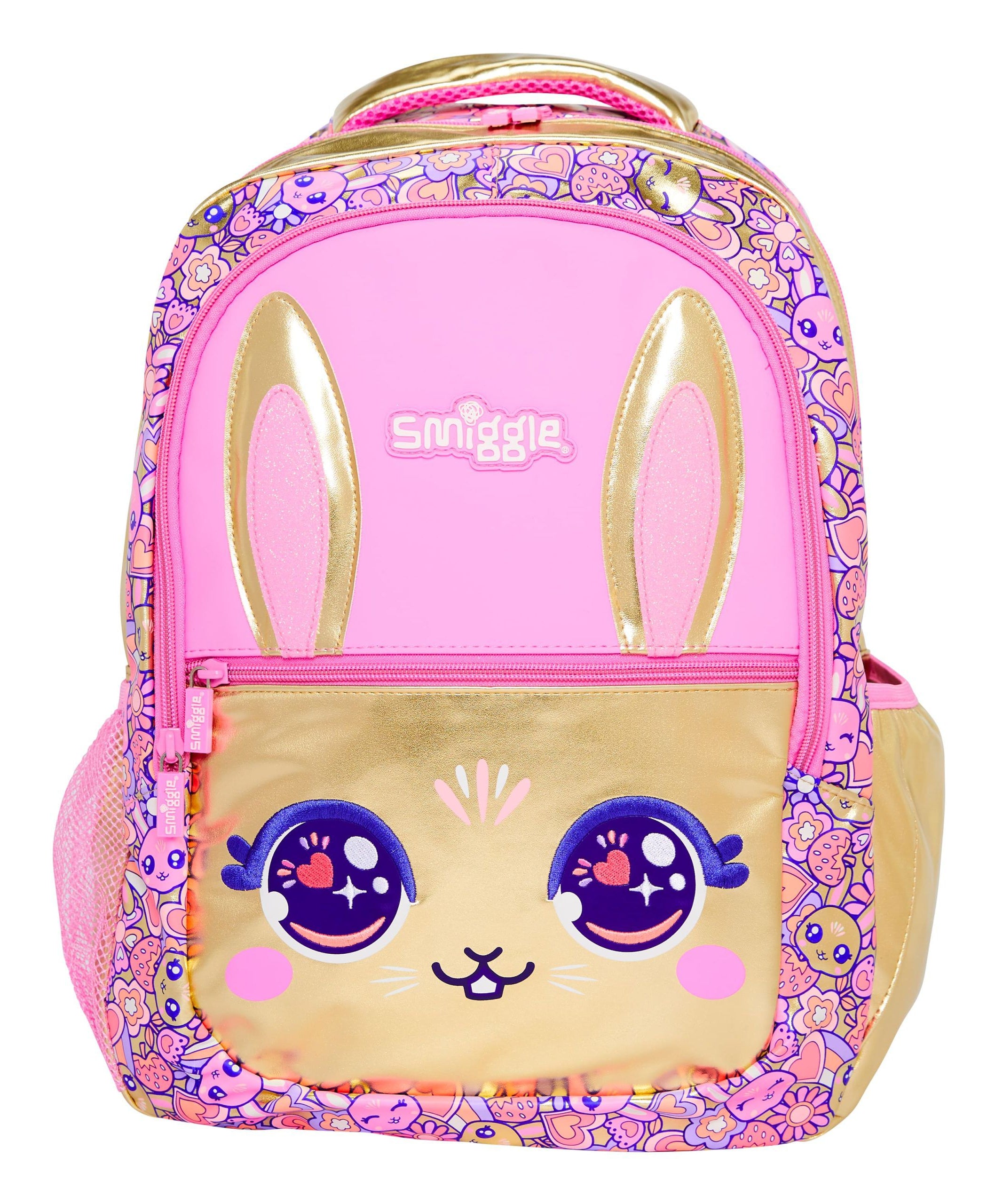 Smiggle - Gold Budz Klasik Karakterli Sırt Çantası-Dinossi