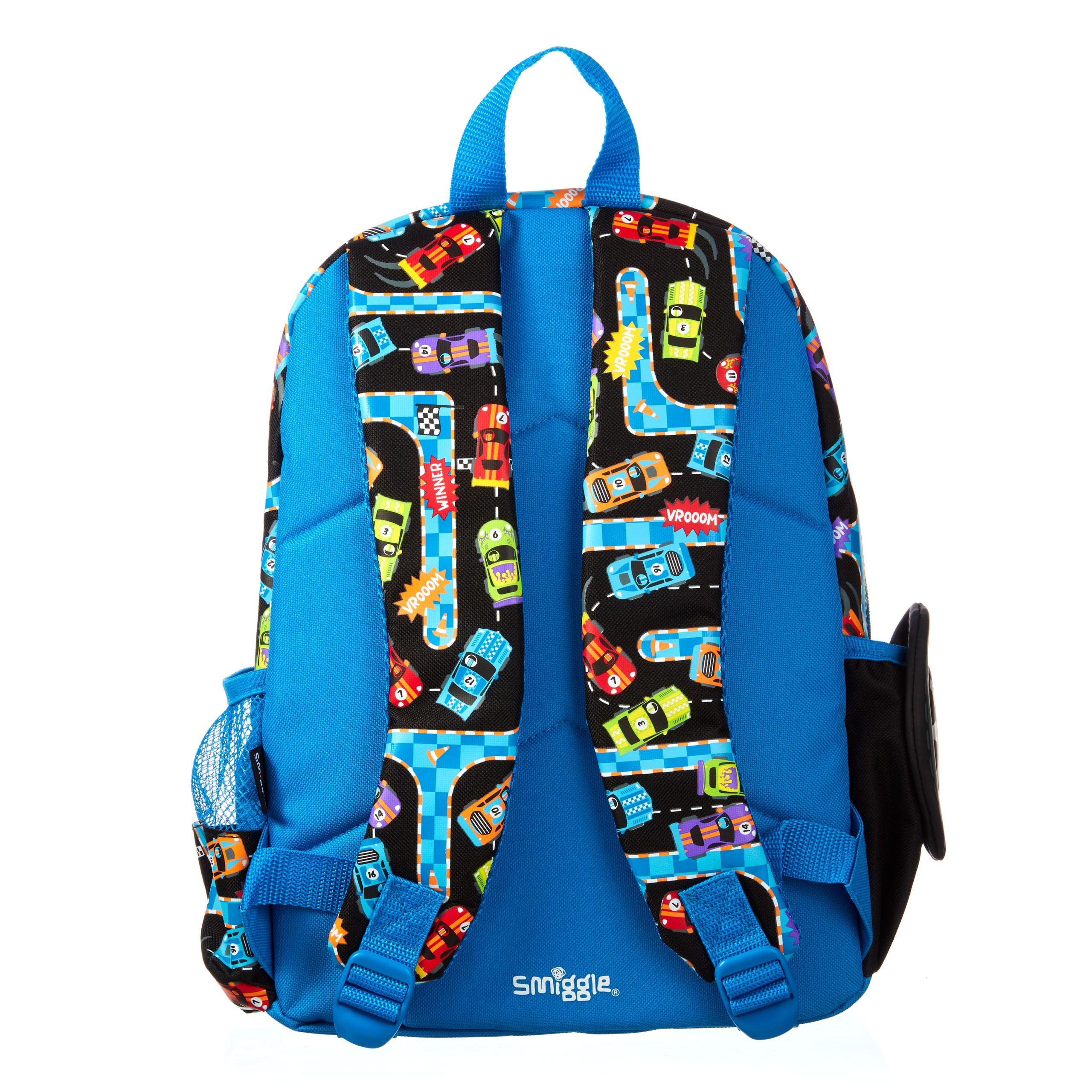 Smiggle - Panda Vroom Karakter Sırt Çantası-Dinossi