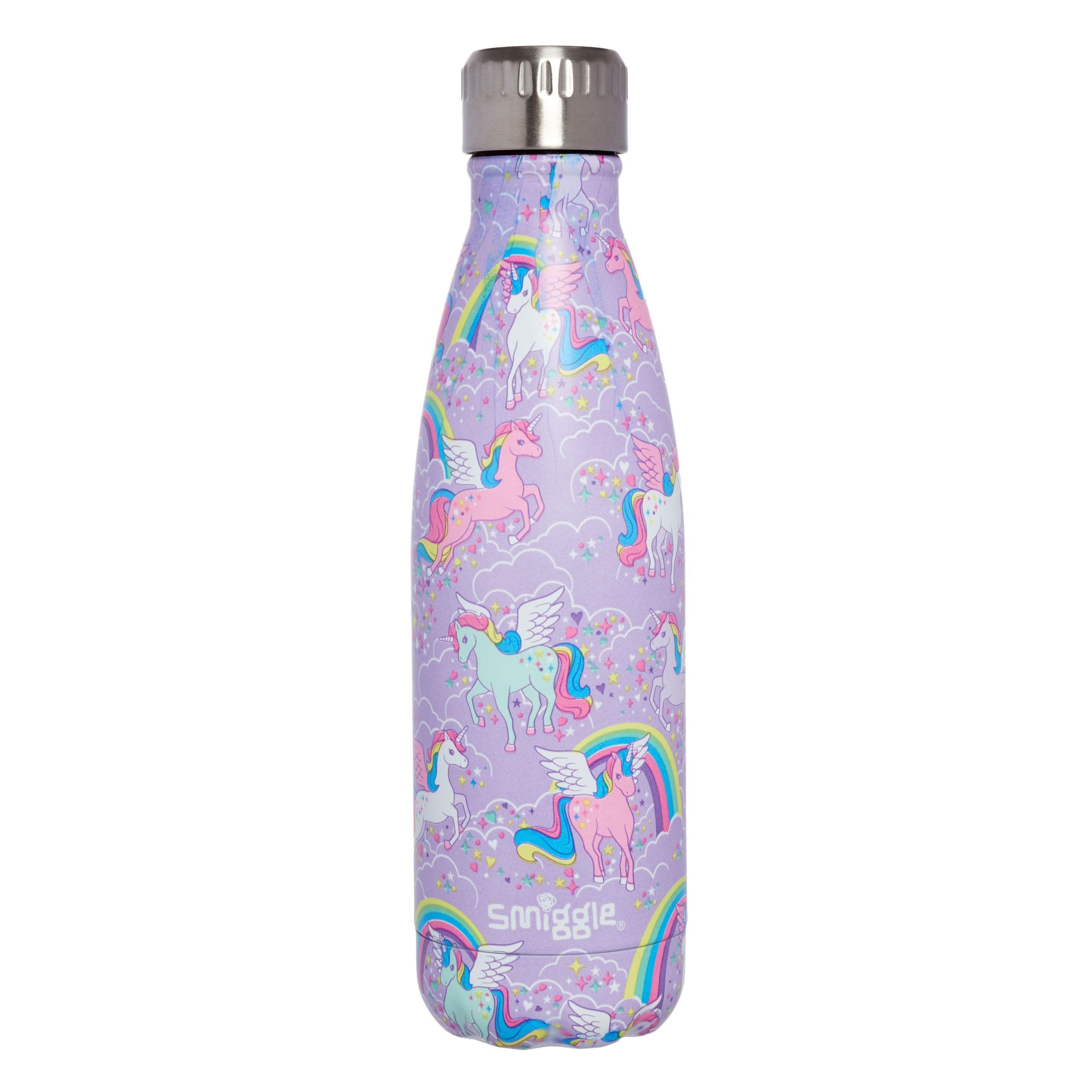 Smiggle - Beyond Wonder 500ML Paslanmaz Çelik Matara-Dinossi