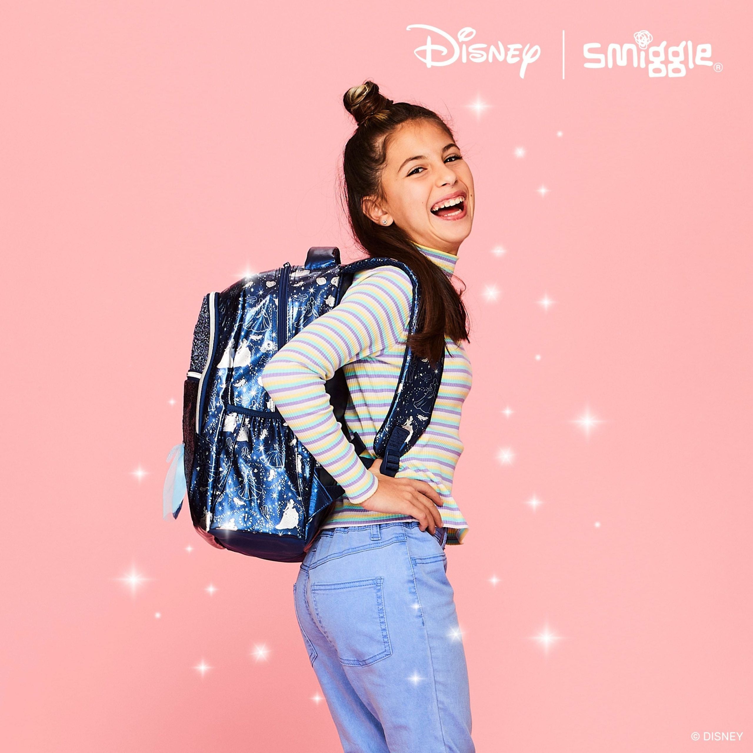 Smiggle - Disney Prenses Klasik Sırt Çantası-Dinossi