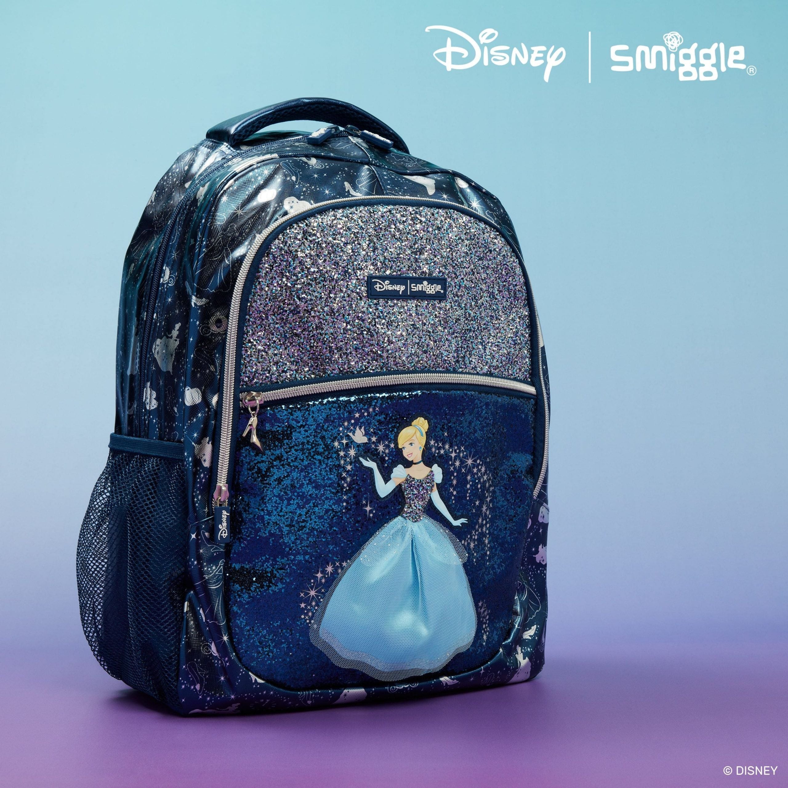 Smiggle - Disney Prenses Klasik Sırt Çantası-Dinossi