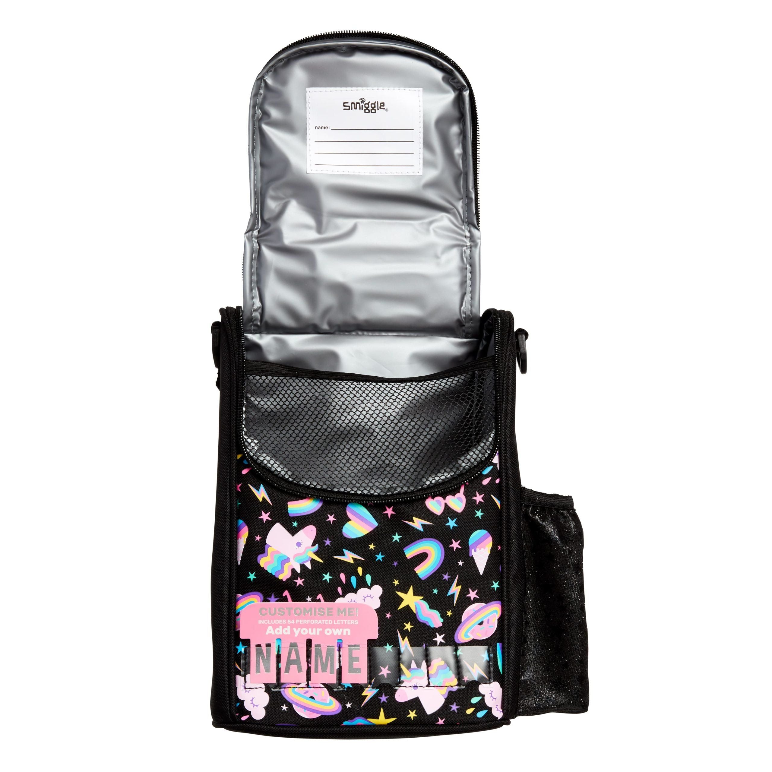 Smiggle - Askılı Lil' Mates Id Junior Beslenme Çantası-Dinossi