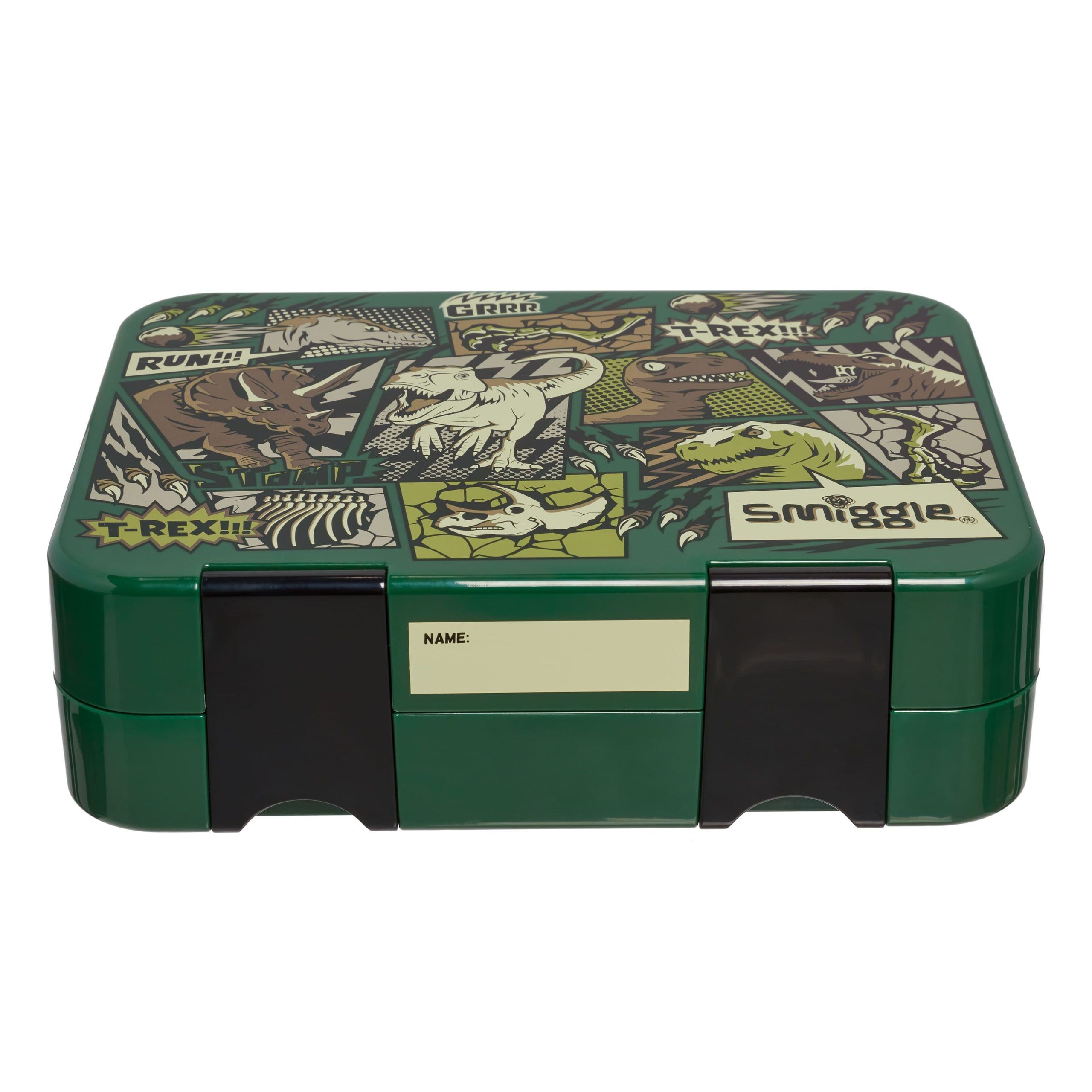 Smiggle - Beyond Büyük Boy Öğle Yemeği Kutusu-Dinossi