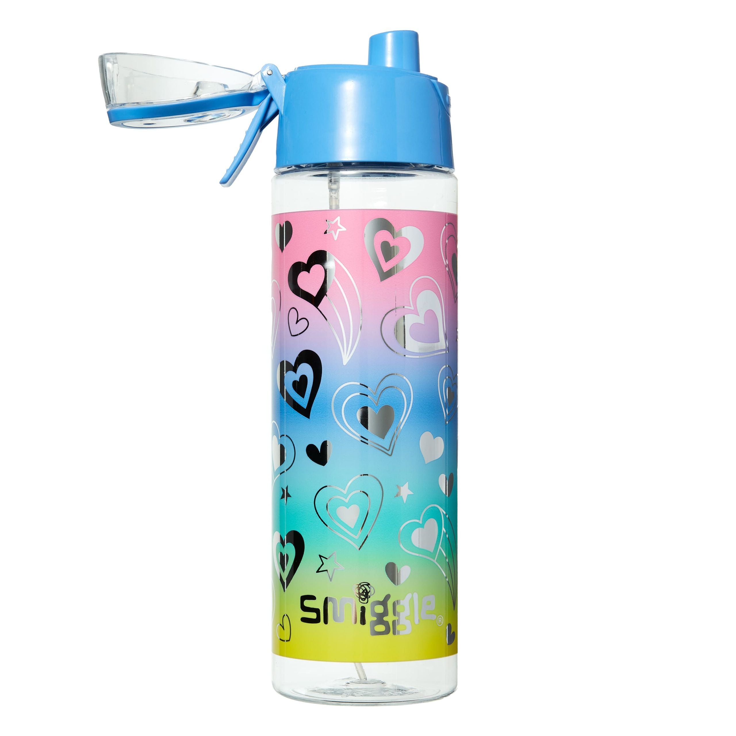 Smiggle - Thrive Spritz Su Püskürtmeli Pipetli 760ML BPA İçermeyen Suluk-Dinossi