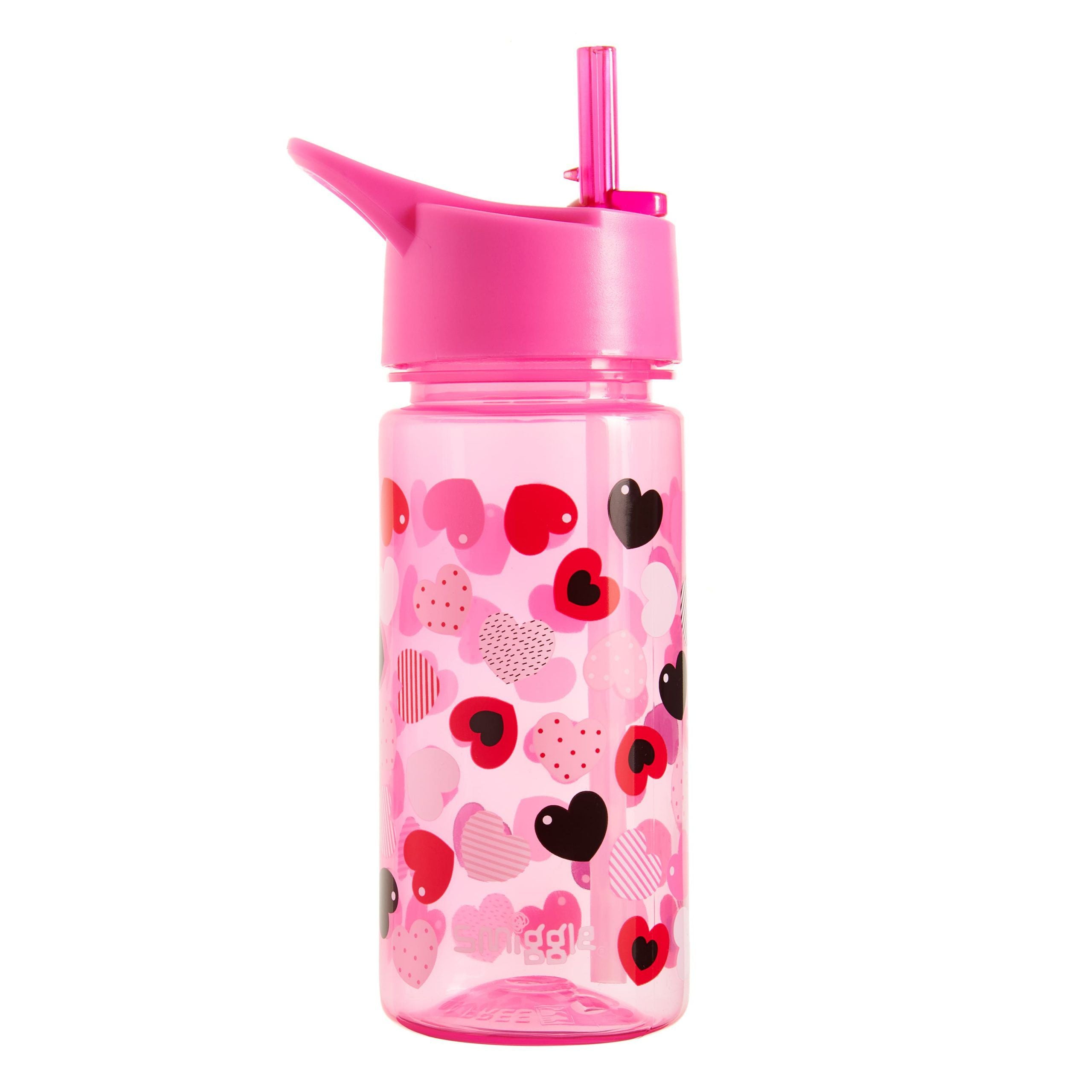 Smiggle - Giggle Pipetli 450ML BPA İçermeyen Suluk-Dinossi