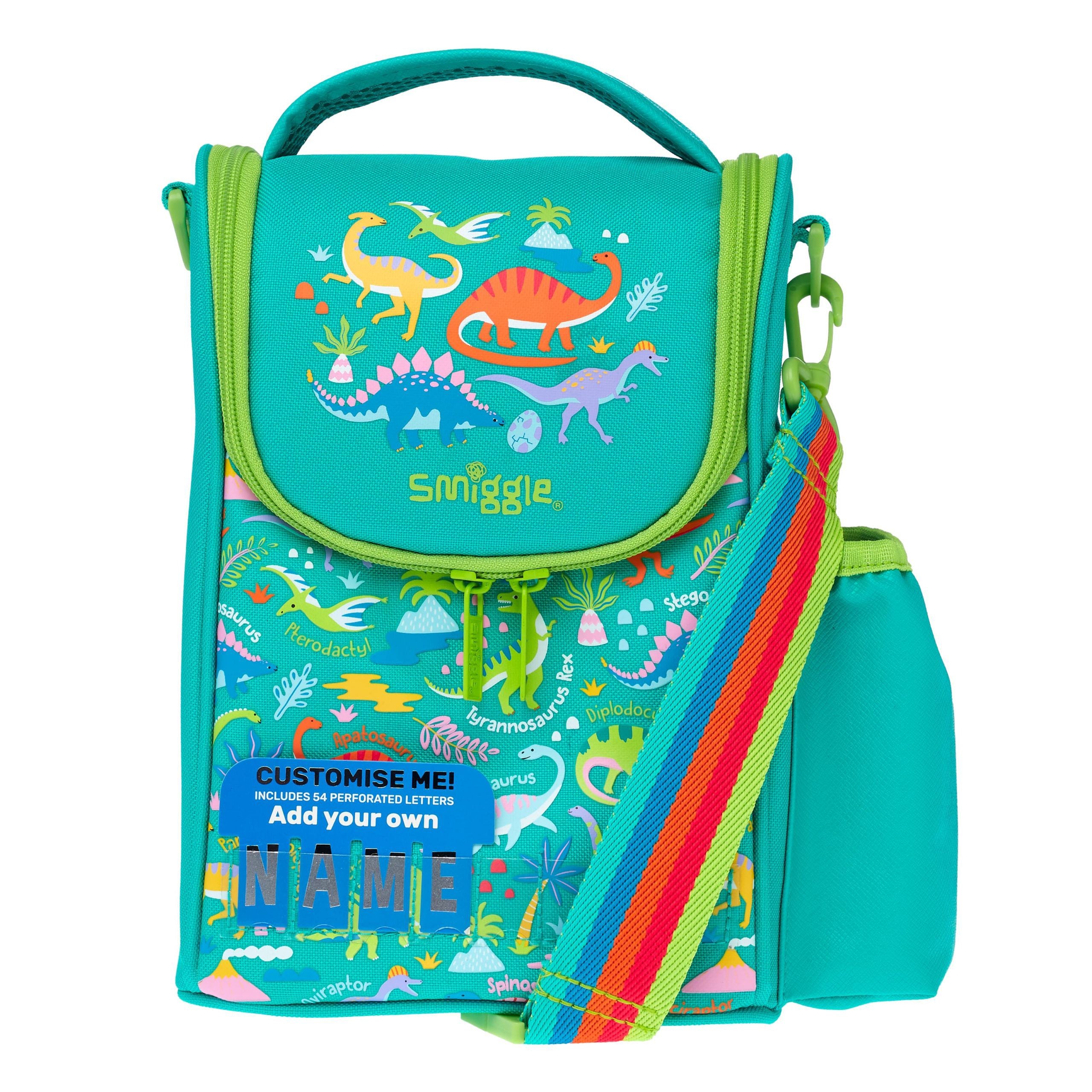 Smiggle - Cloud Nine Junior İsimlikli Beslenme Çantası-Dinossi