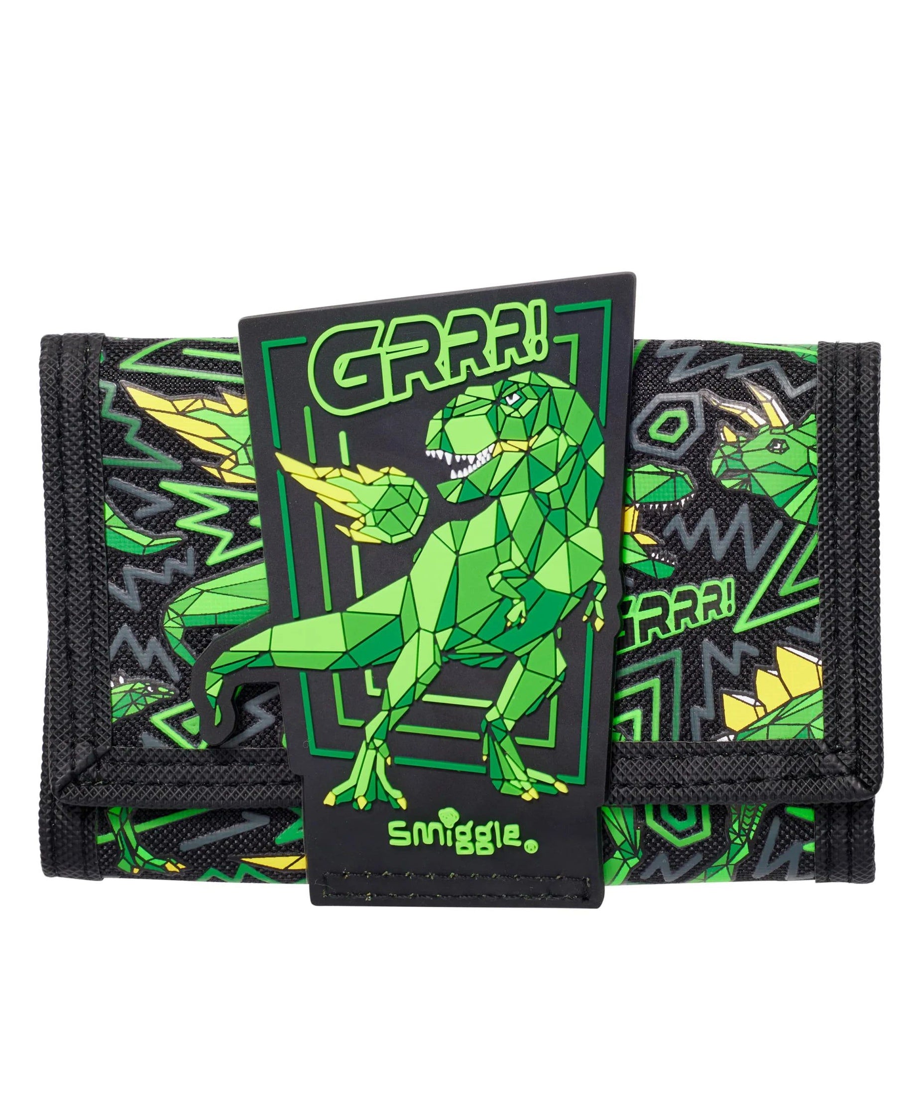 Smiggle - Wild Side Kokulu Çocuk Cüzdanı-Dinossi