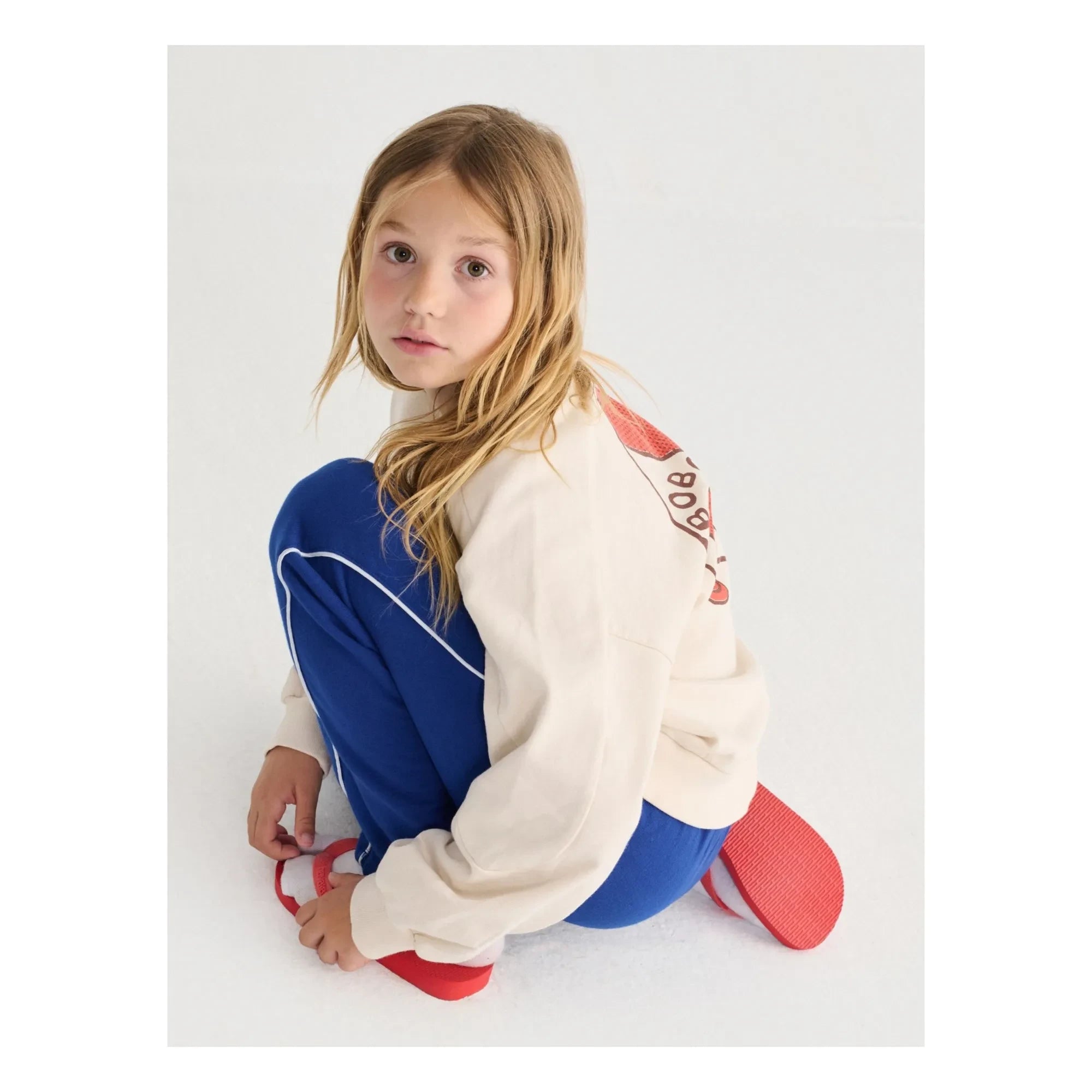 Bobo Choses - Niche Sweat Organic Cotton | White