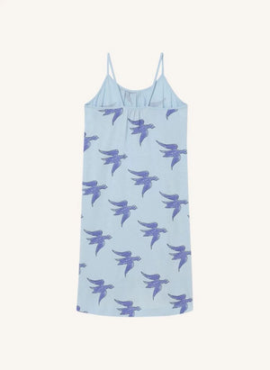 The Animals Observatory - Gazel Birds Dress | Light Blue