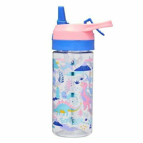 Smiggle - Hola Junier Spritz Su Püskürtmeli 440ML Pipetli Suluk-Dinossi