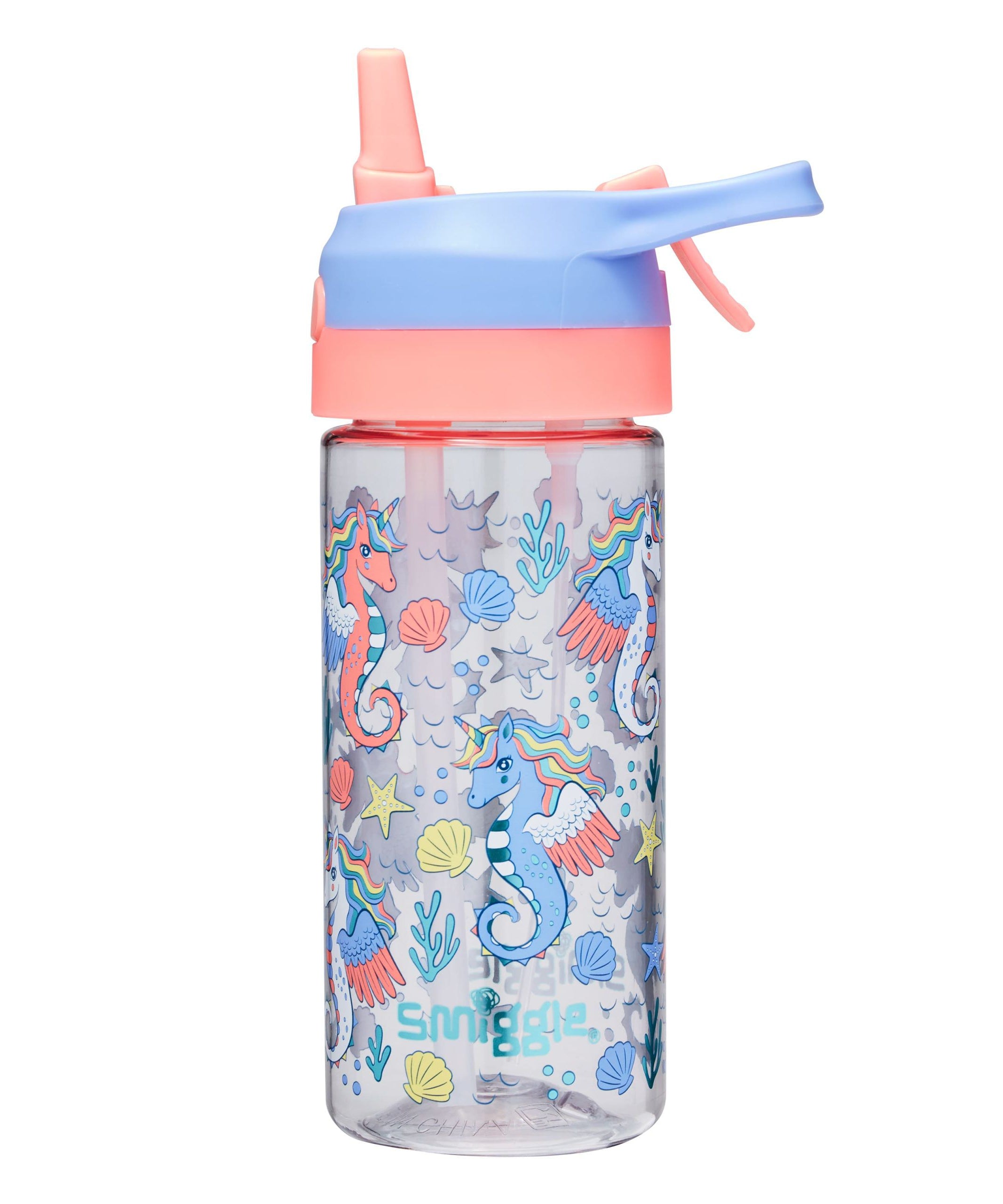 Smiggle - Hola Junier Spritz Su Püskürtmeli 440ML Pipetli Suluk-Dinossi