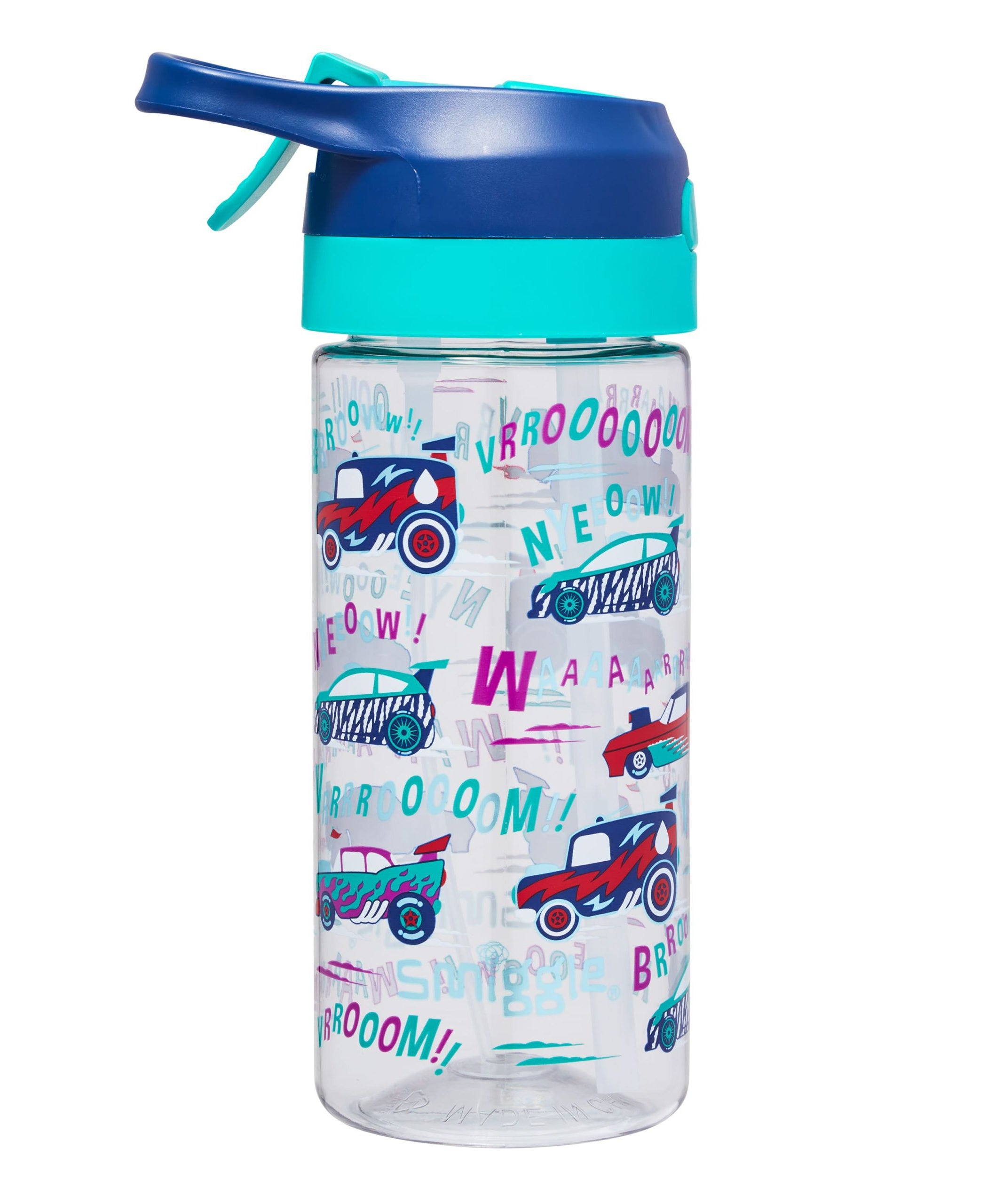 Smiggle - Hola Junier Spritz Su Püskürtmeli 440ML Pipetli Suluk-Dinossi