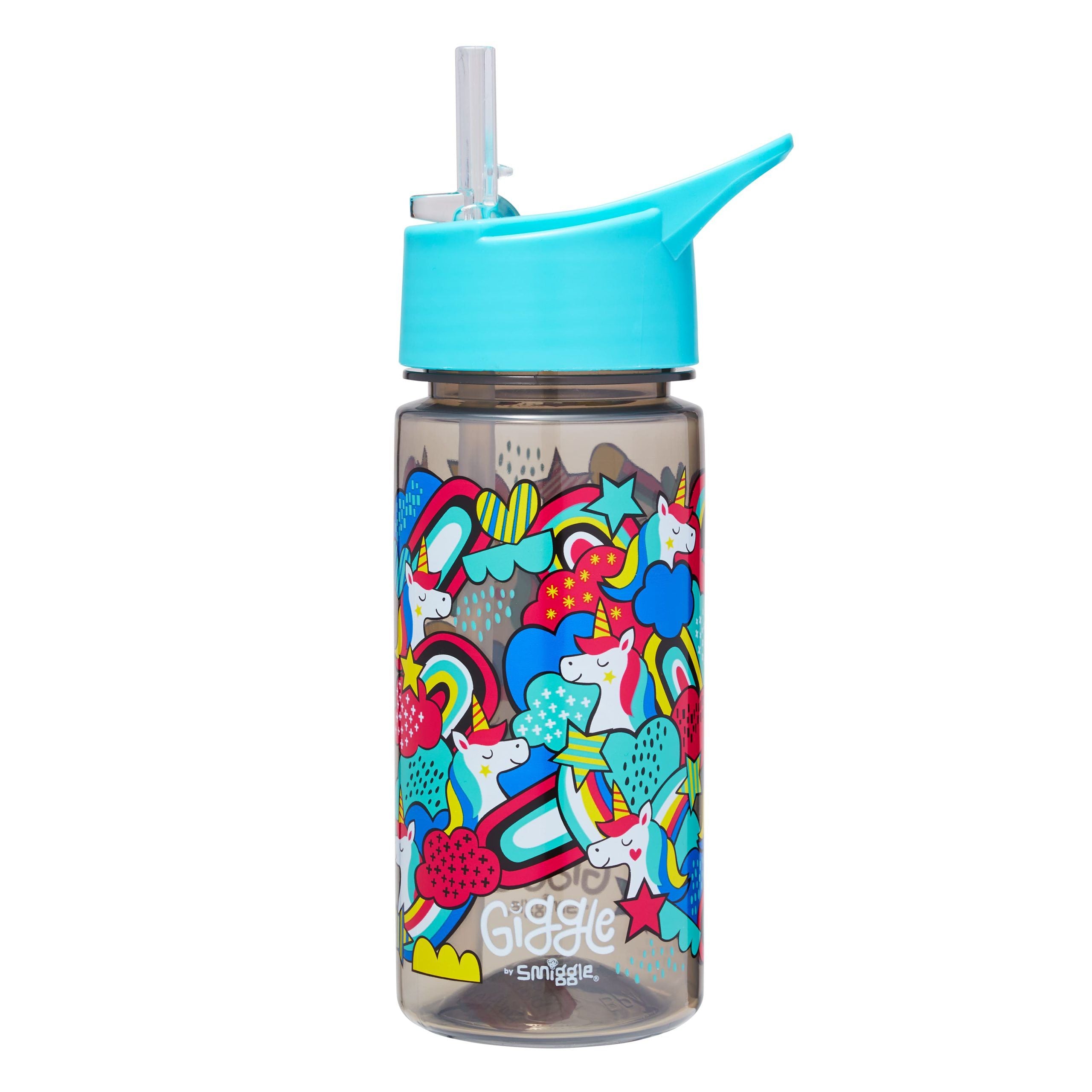 Smiggle - Giggle 450ML Pipetli Otomatik Suluk-Dinossi