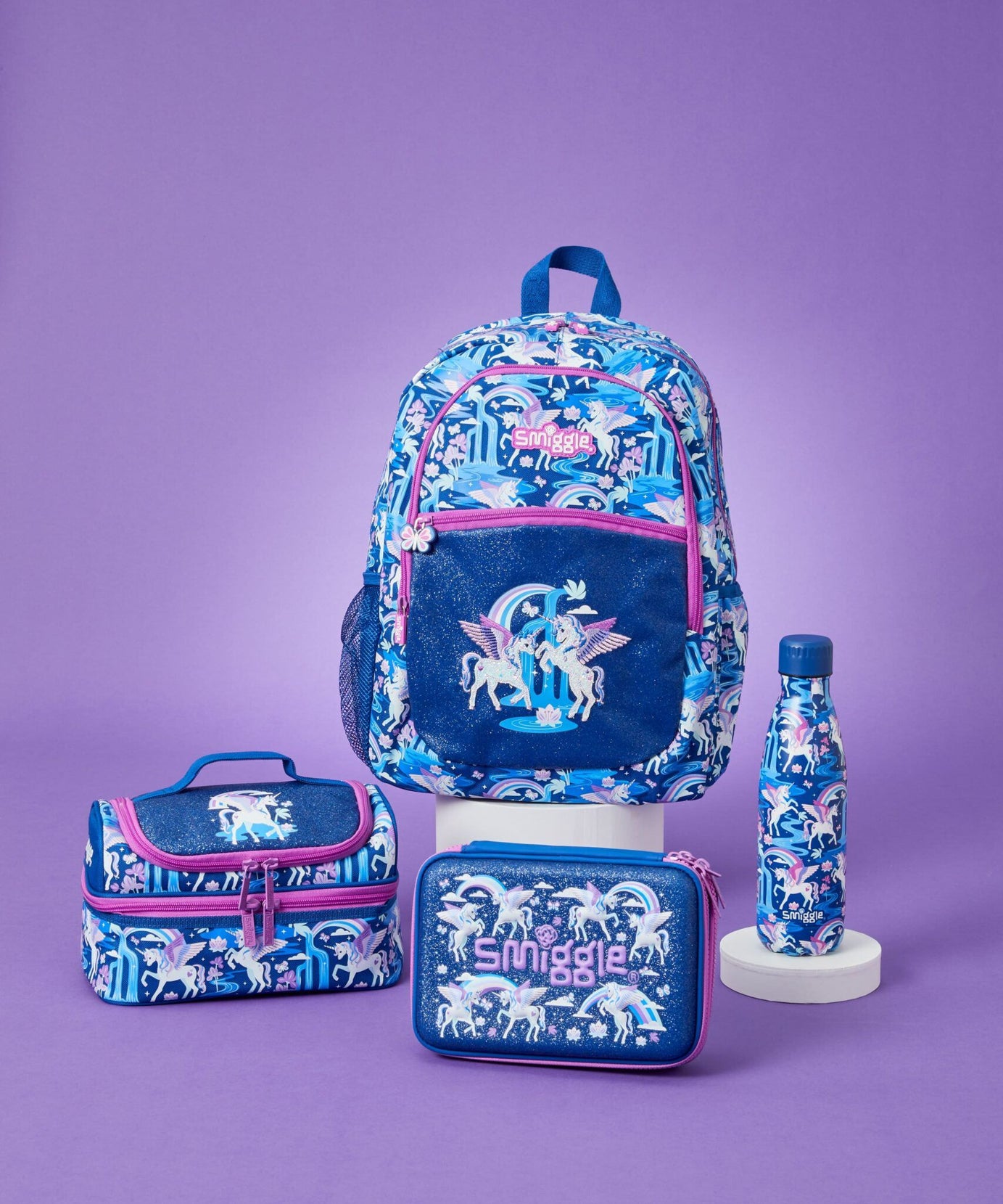 Smiggle - Away Klasik Sırt Çantası-Dinossi