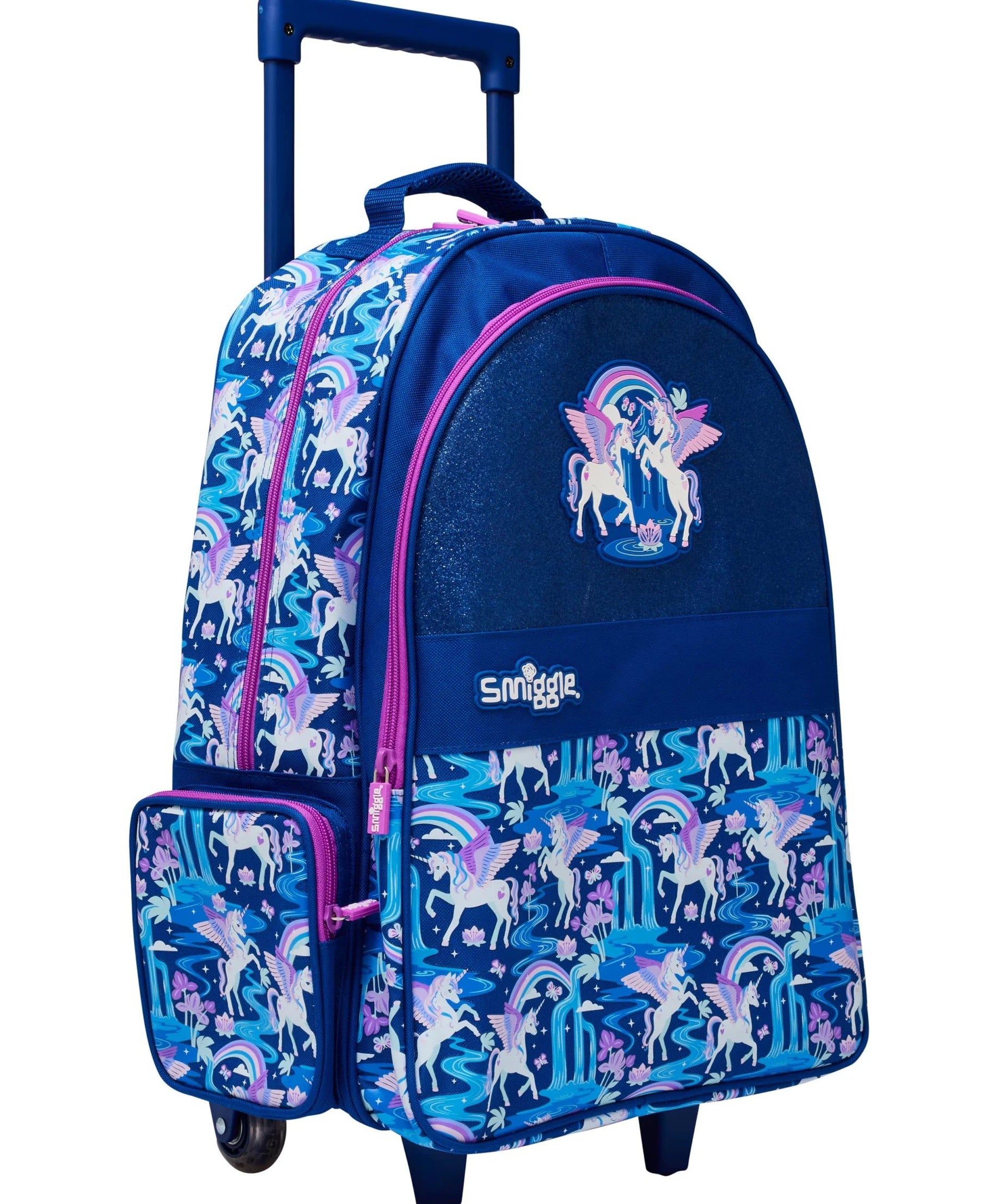 Smiggle - Away Çekçekli Işıklı Sırt Çantası-Dinossi