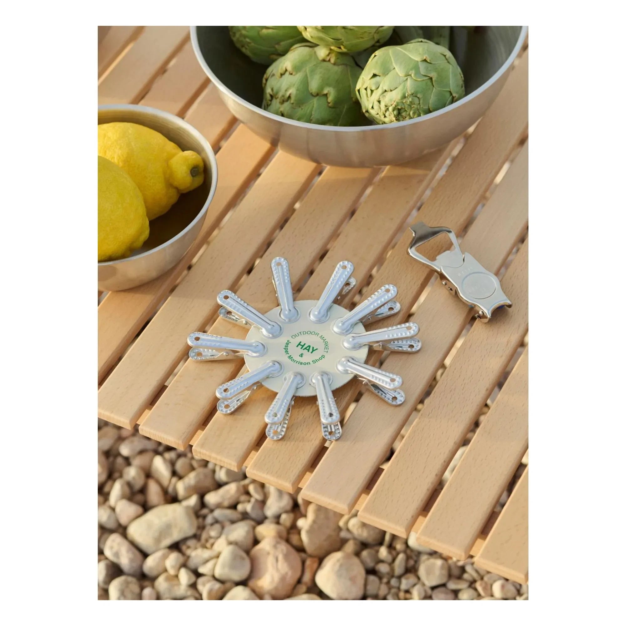 Hay - Outdoor Market Steel Lid Bowl, Jasper Morrison | Steel