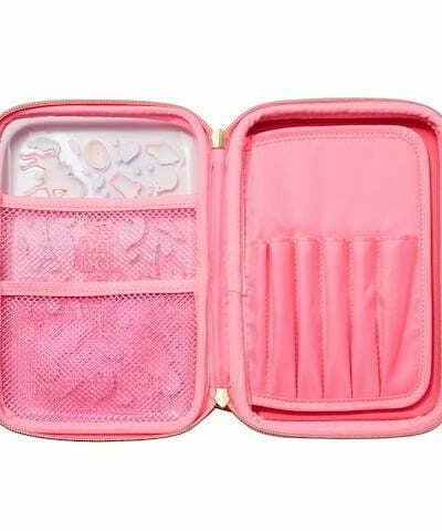 Smiggle - Fiesta HardTop Kalem Kutusu-Dinossi