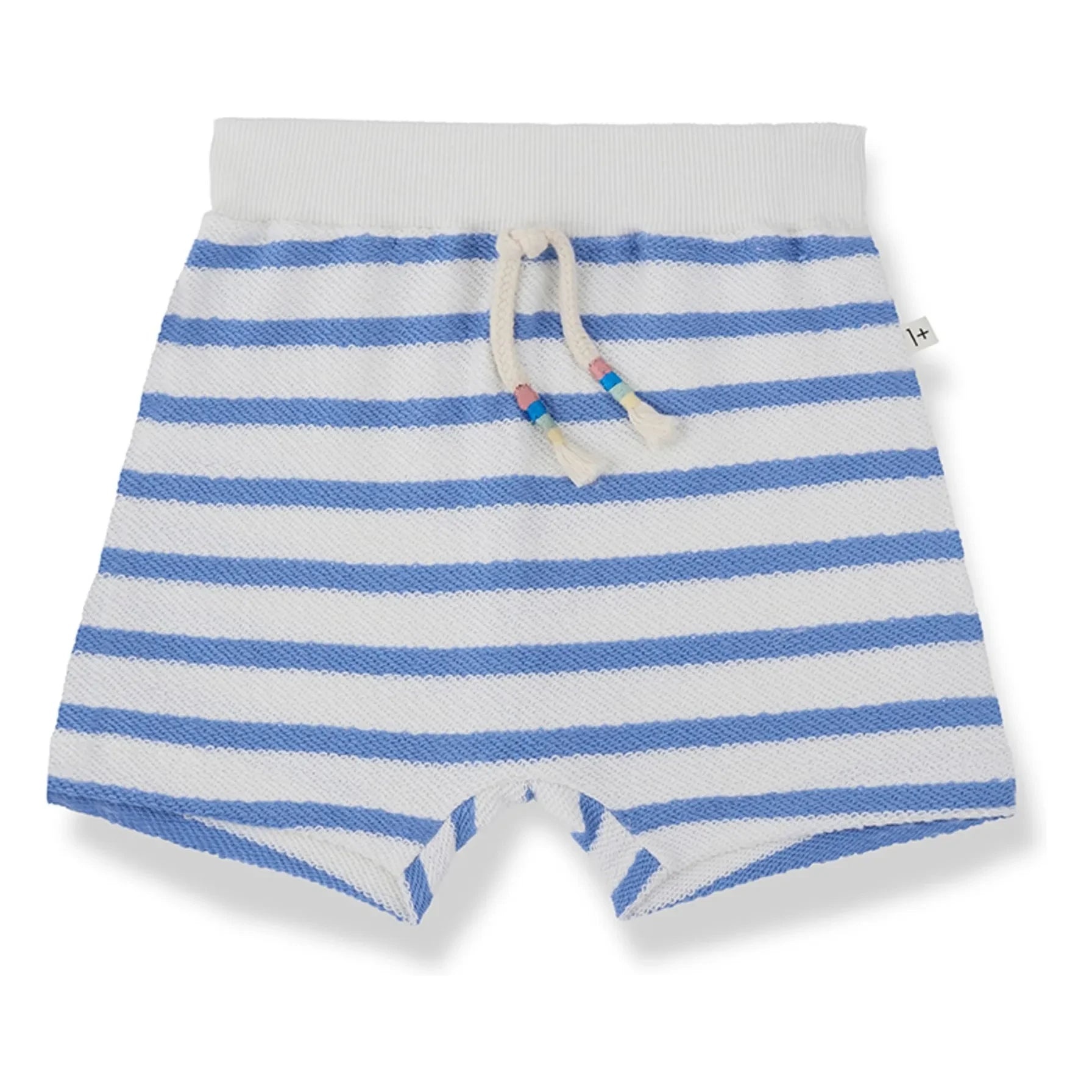 1+ in the family - Montgri Striped Shorts | Light Blue