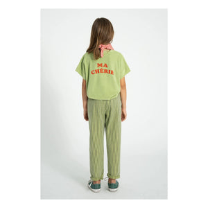 Piupiuchick - Striped Denim | Green