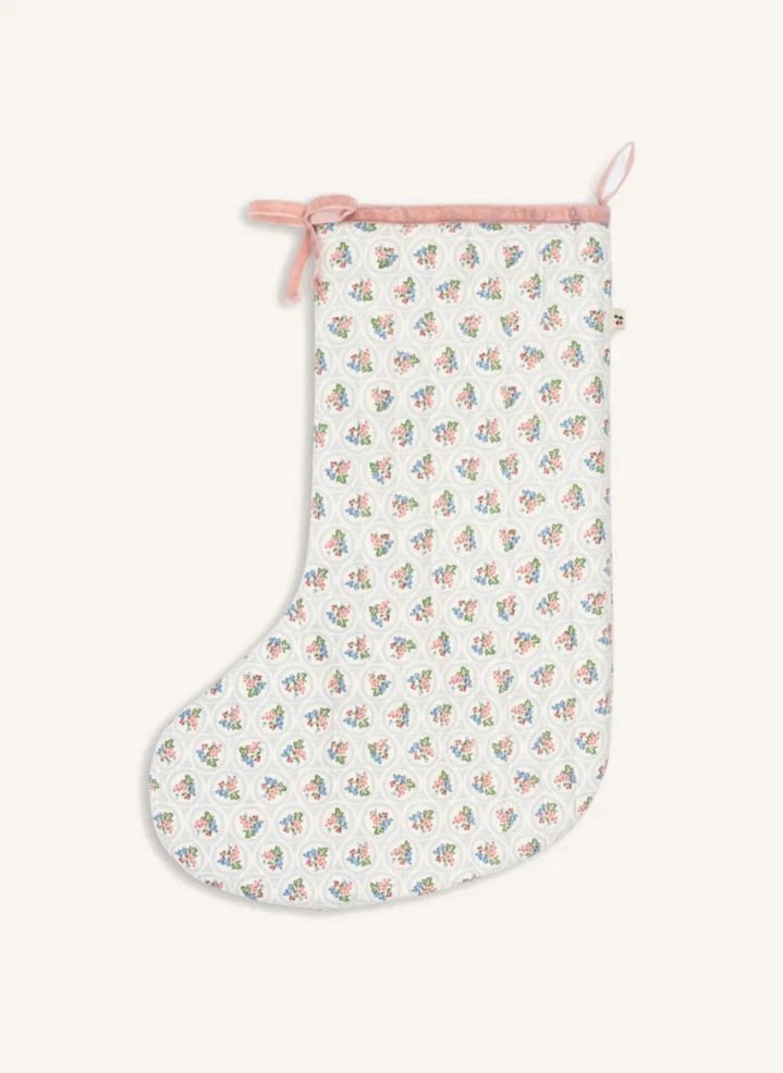 Konges Sløjd - Verona Blues Christmas Sock | White