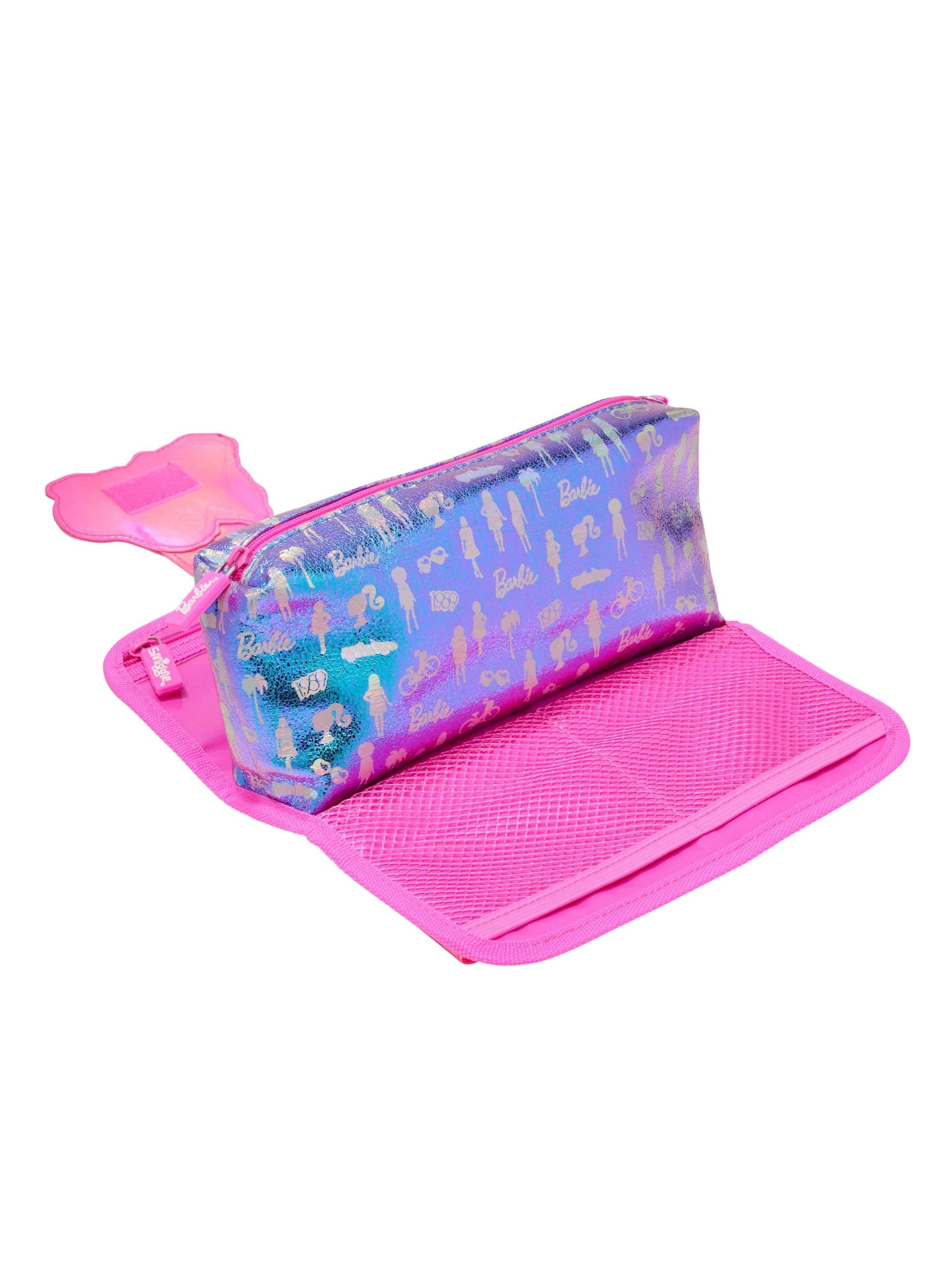 Smiggle - Barbie Çift Katlı Kalem Kutusu-Dinossi