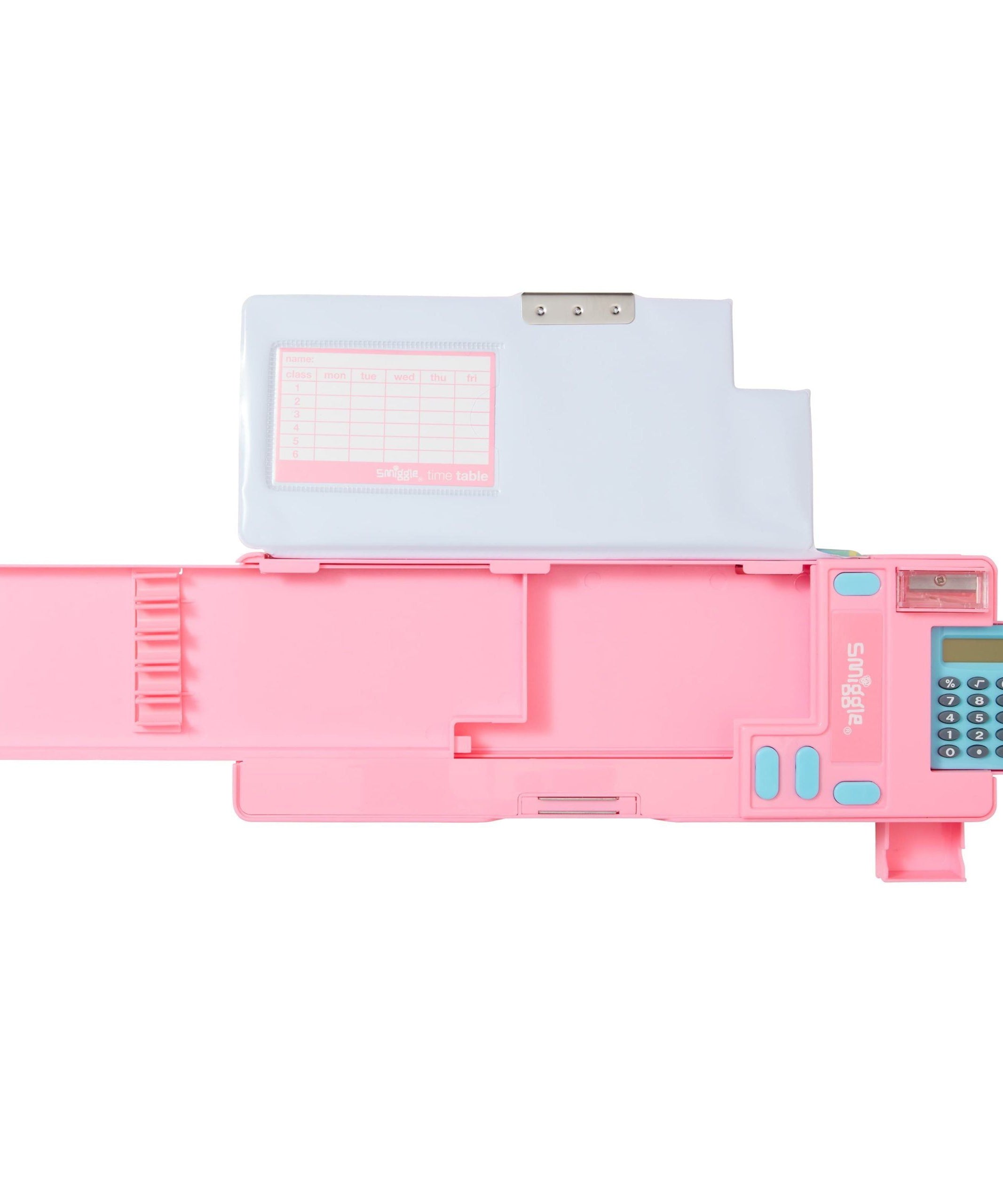 Smiggle - Budz Pencil Case with Calculator and Automatic Mechanism