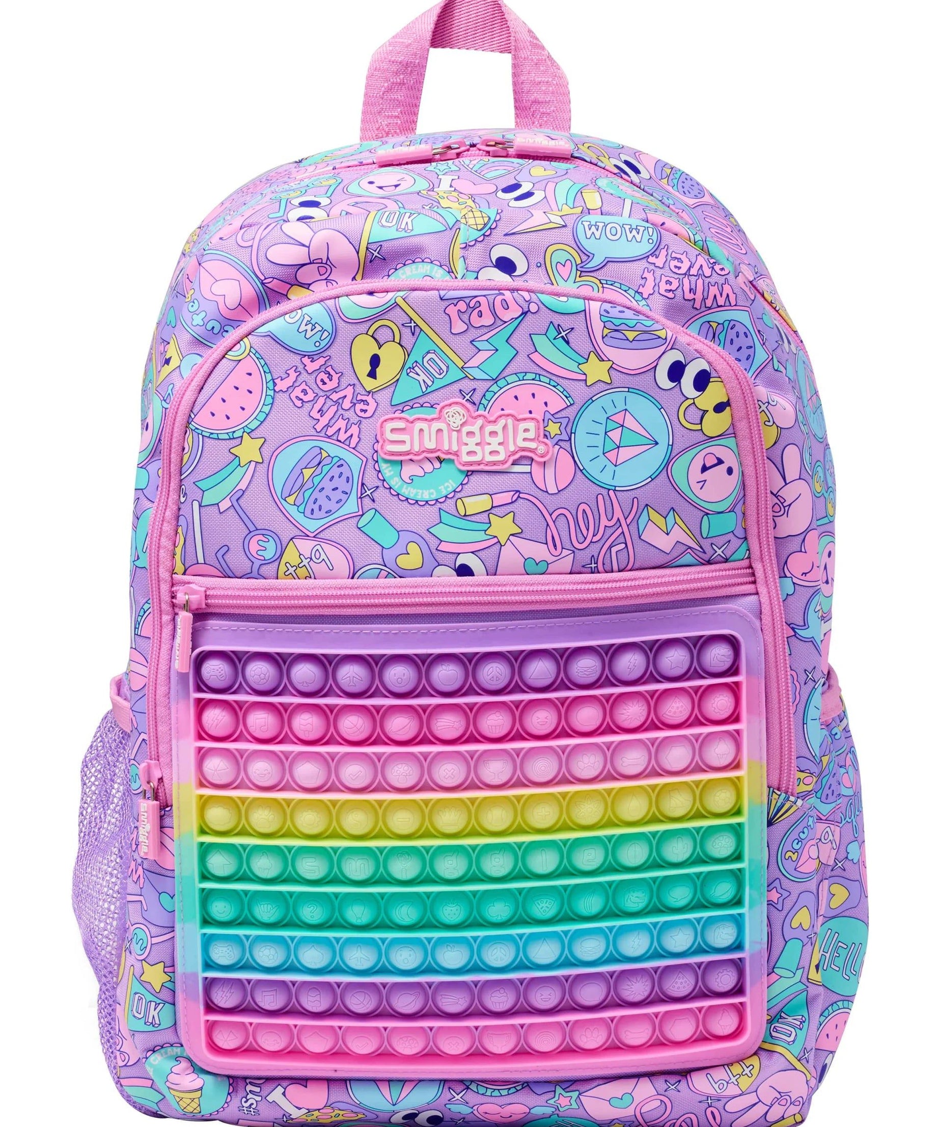 Smiggle - Popem Okul Sırt Çantası-Dinossi