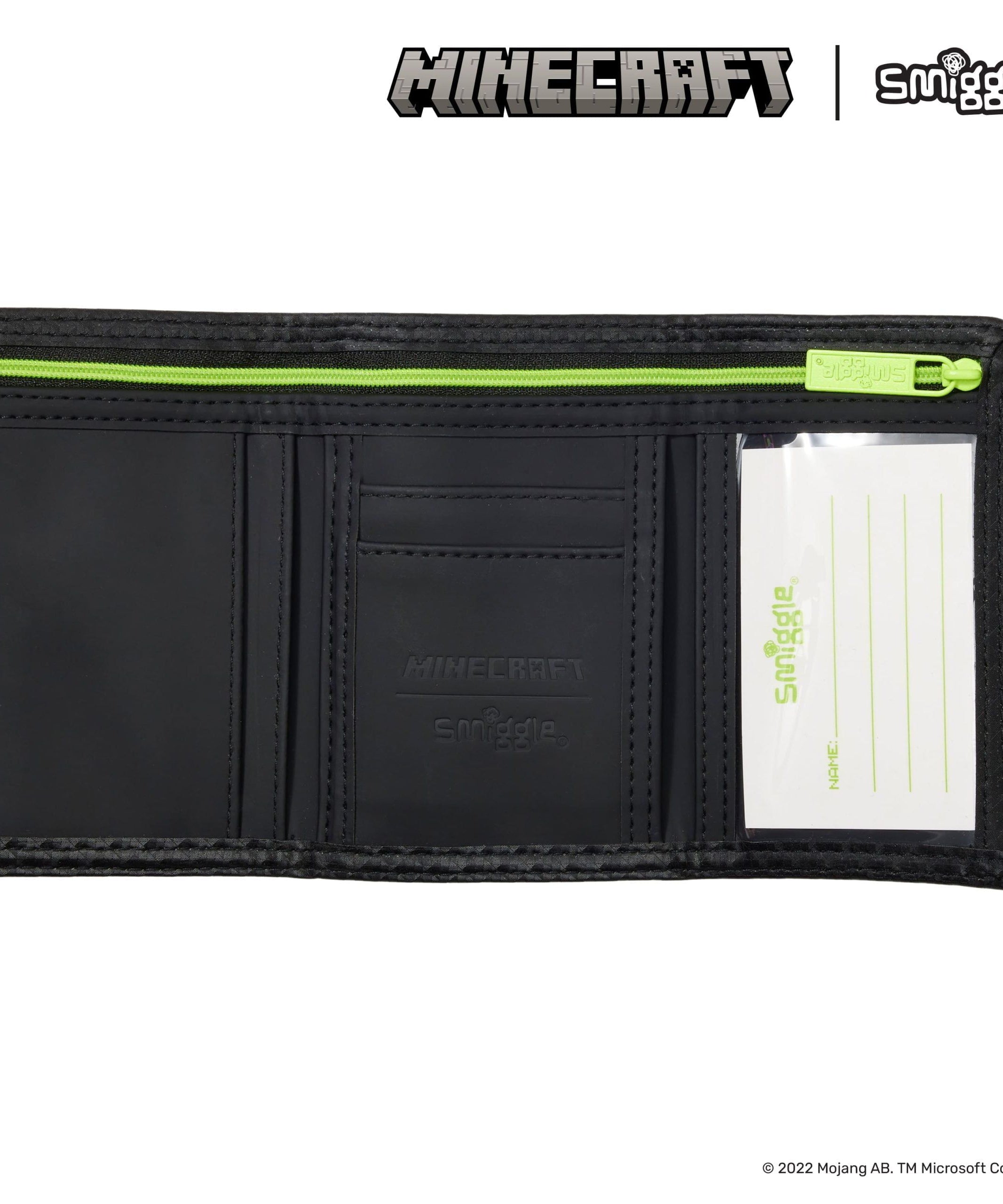 Smiggle - Minecraft Çocuk Cüzdanı-Dinossi
