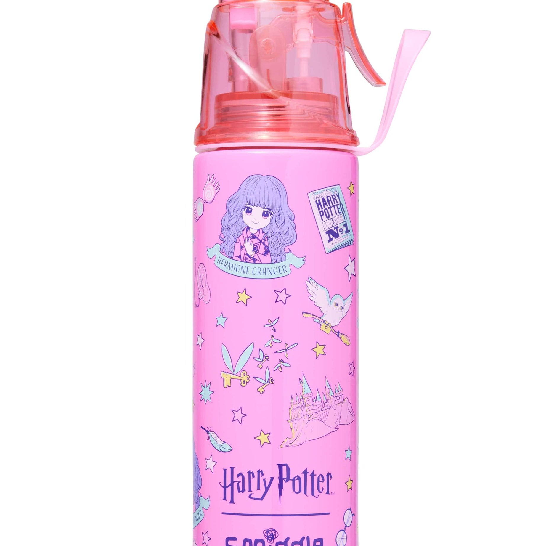 Smiggle - Harry Potter Su Püskürtmeli 500ML Çelik Matara-Dinossi