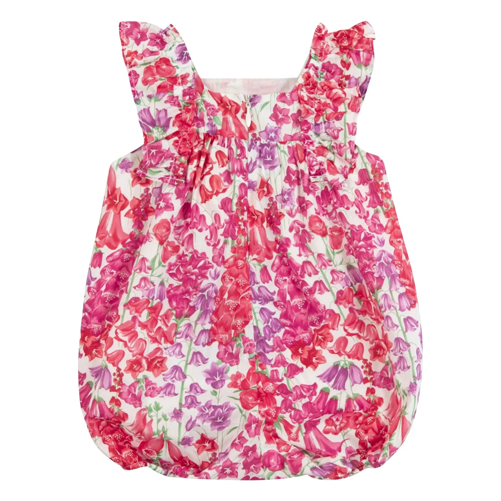 Tartine et Chocolat - Liberty ruffled jumpsuit | Candy pink