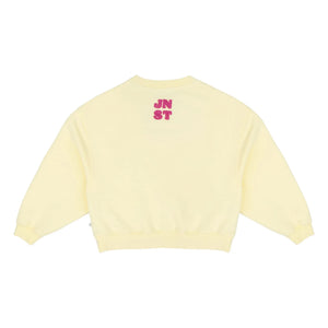 Jenest - Tammie organic cotton sweatshirt | Pale yellow
