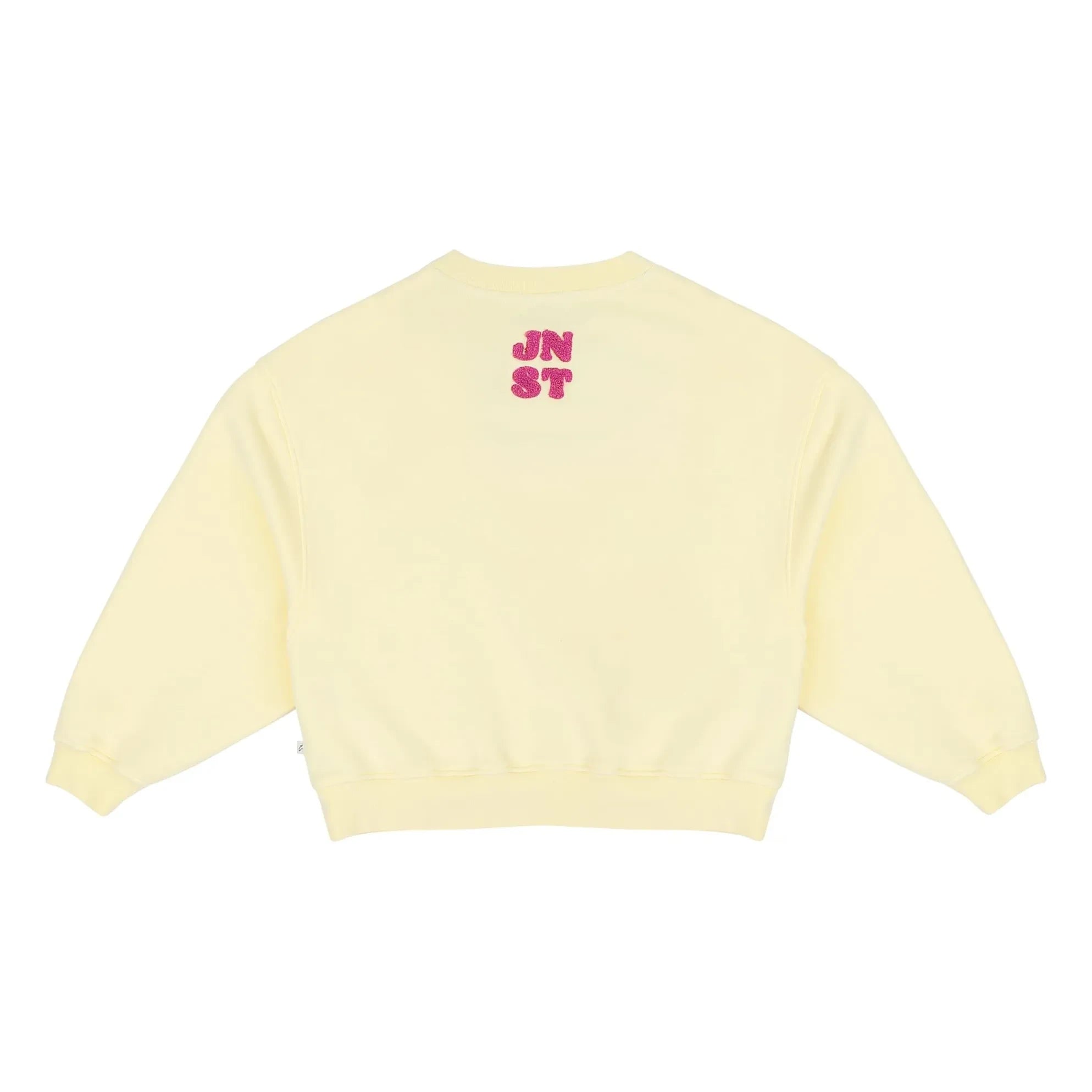 Jenest - Tammie organic cotton sweatshirt | Pale yellow