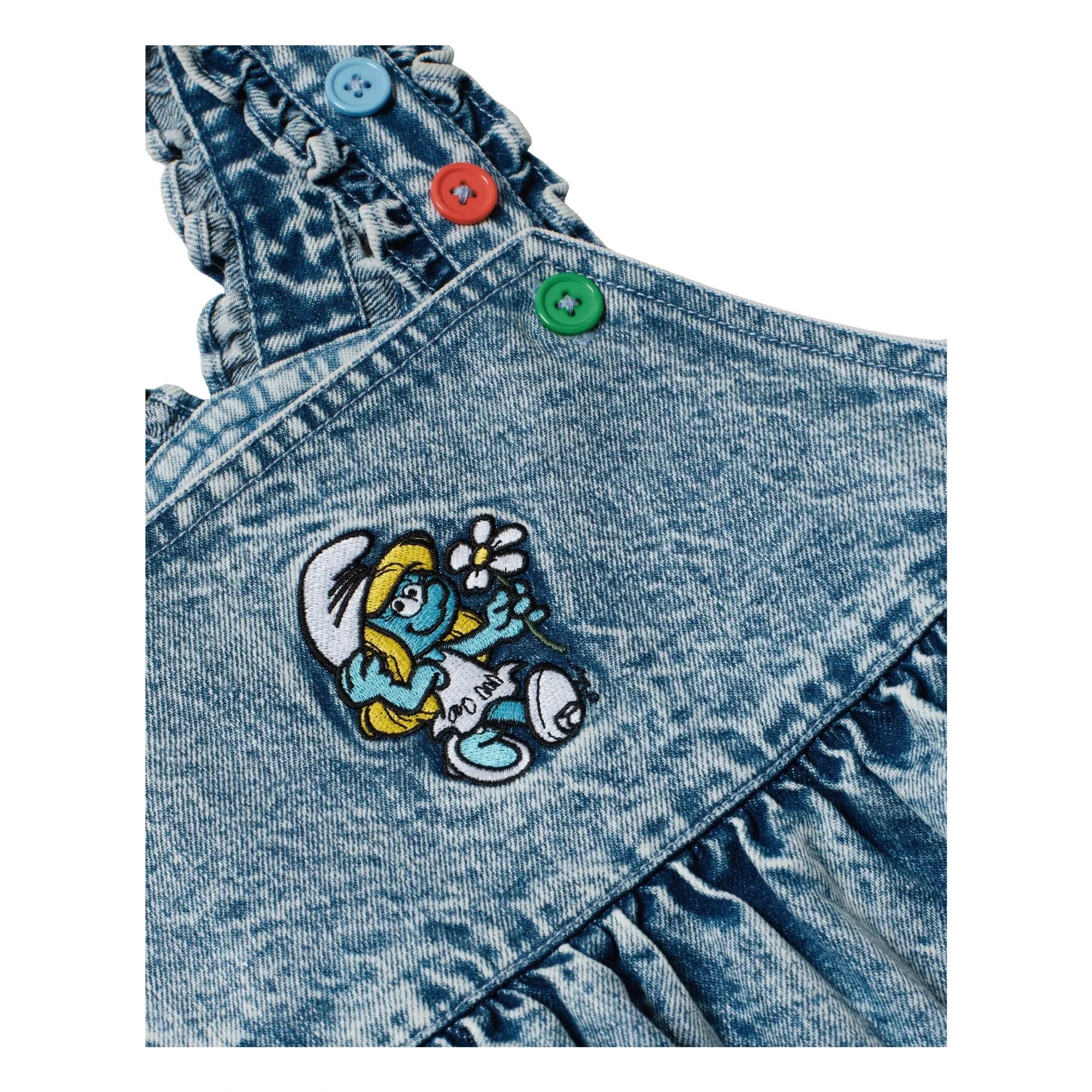 Goldie + Ace - Denim Elbise - Goldie + Ace x Schtroumpfs | Mavi