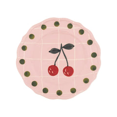 Bitossi - Cherry Plate | Rose Boisé