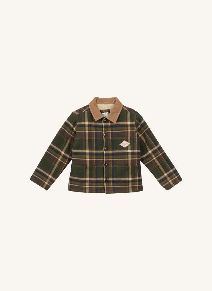 Arsène et Les Pipelettes - Gabin overshirt | Orman Yeşili