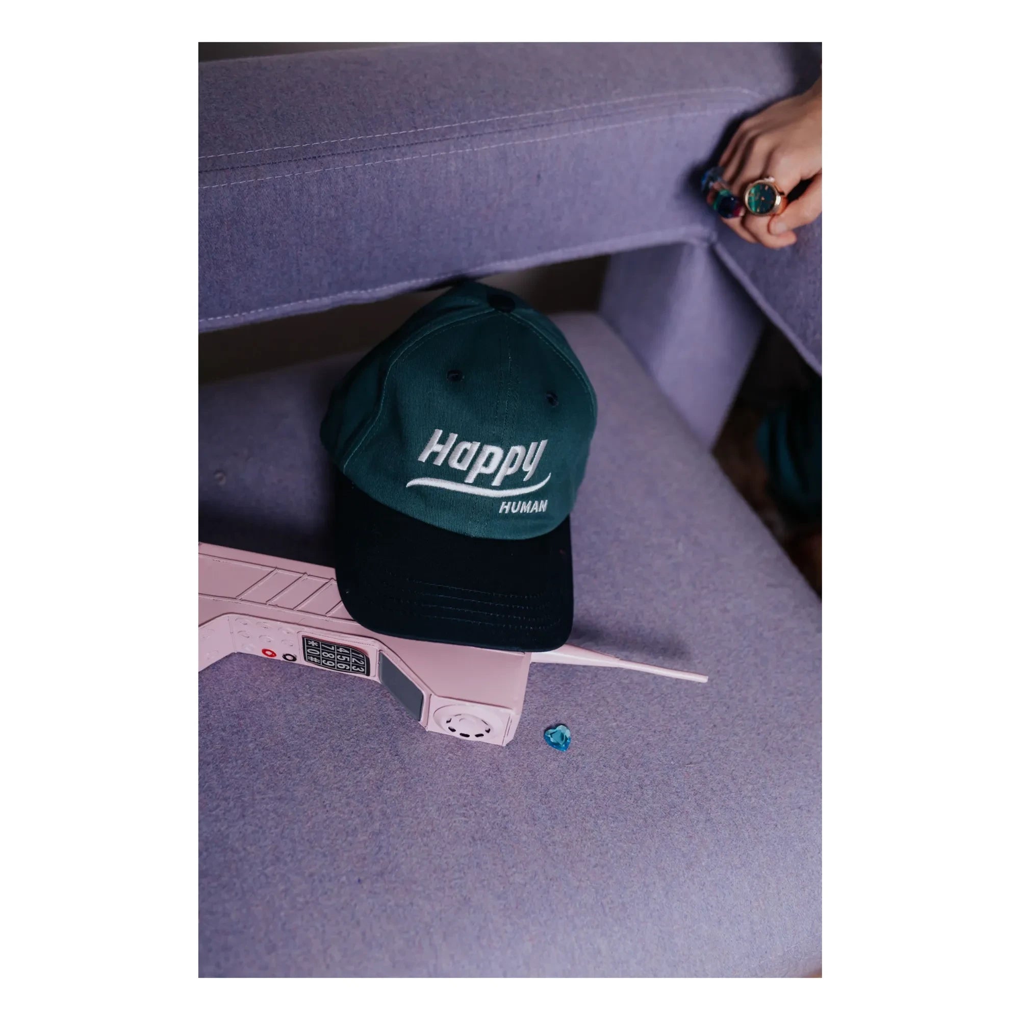 Cos I Said So - Happy Human Hat | Green