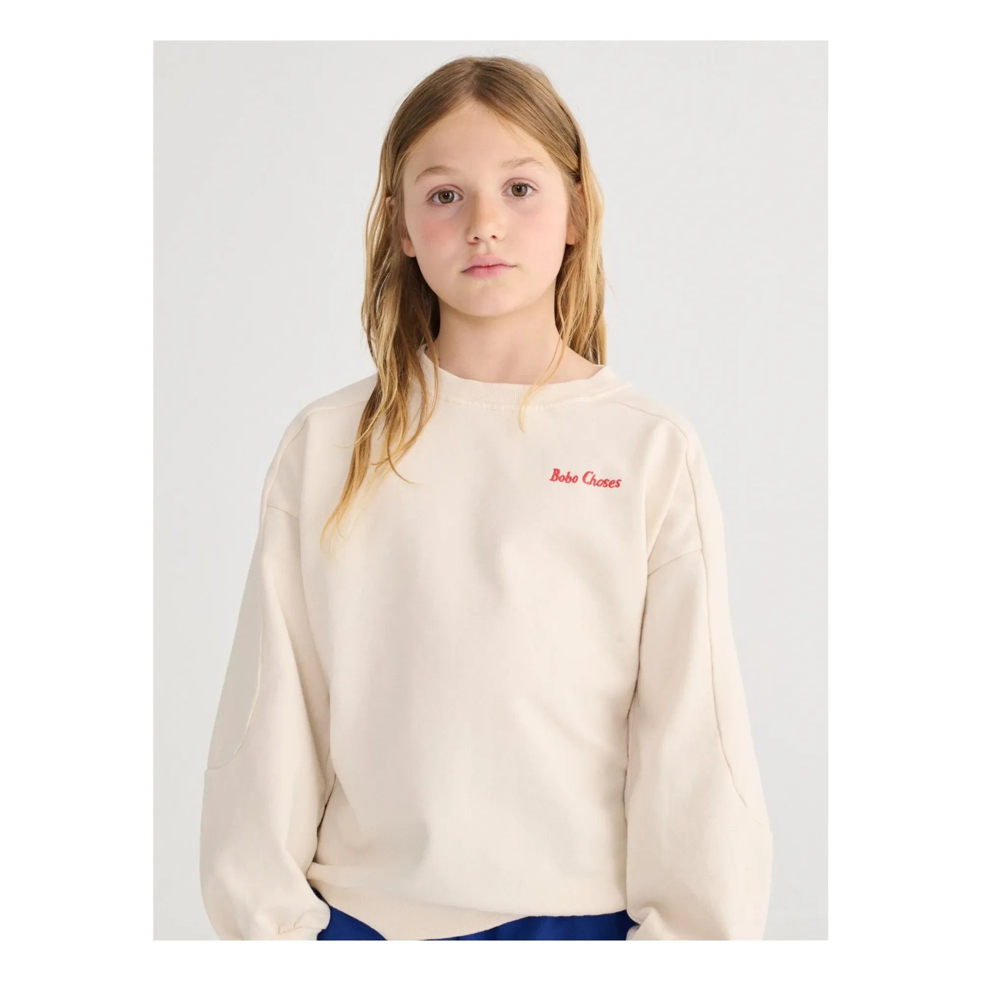 Bobo Choses - Niche Sweat Organic Cotton | White