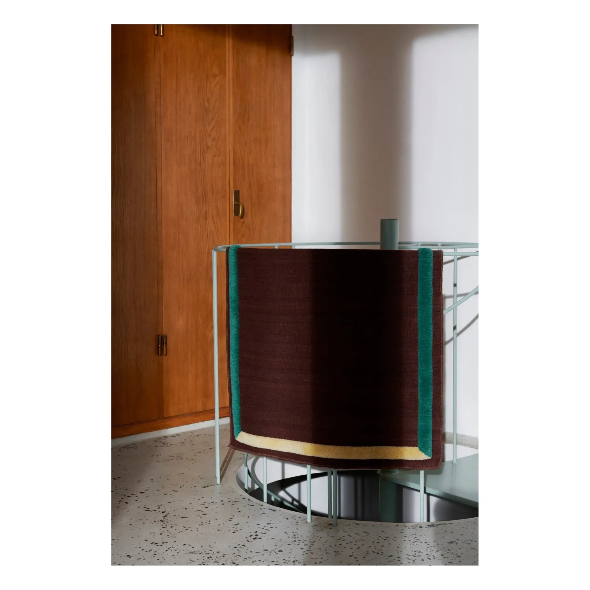 & Tradition - Framed Rug | Burgundy