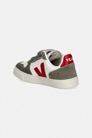 Veja Small V-10 çocuk deri spor ayakkabı