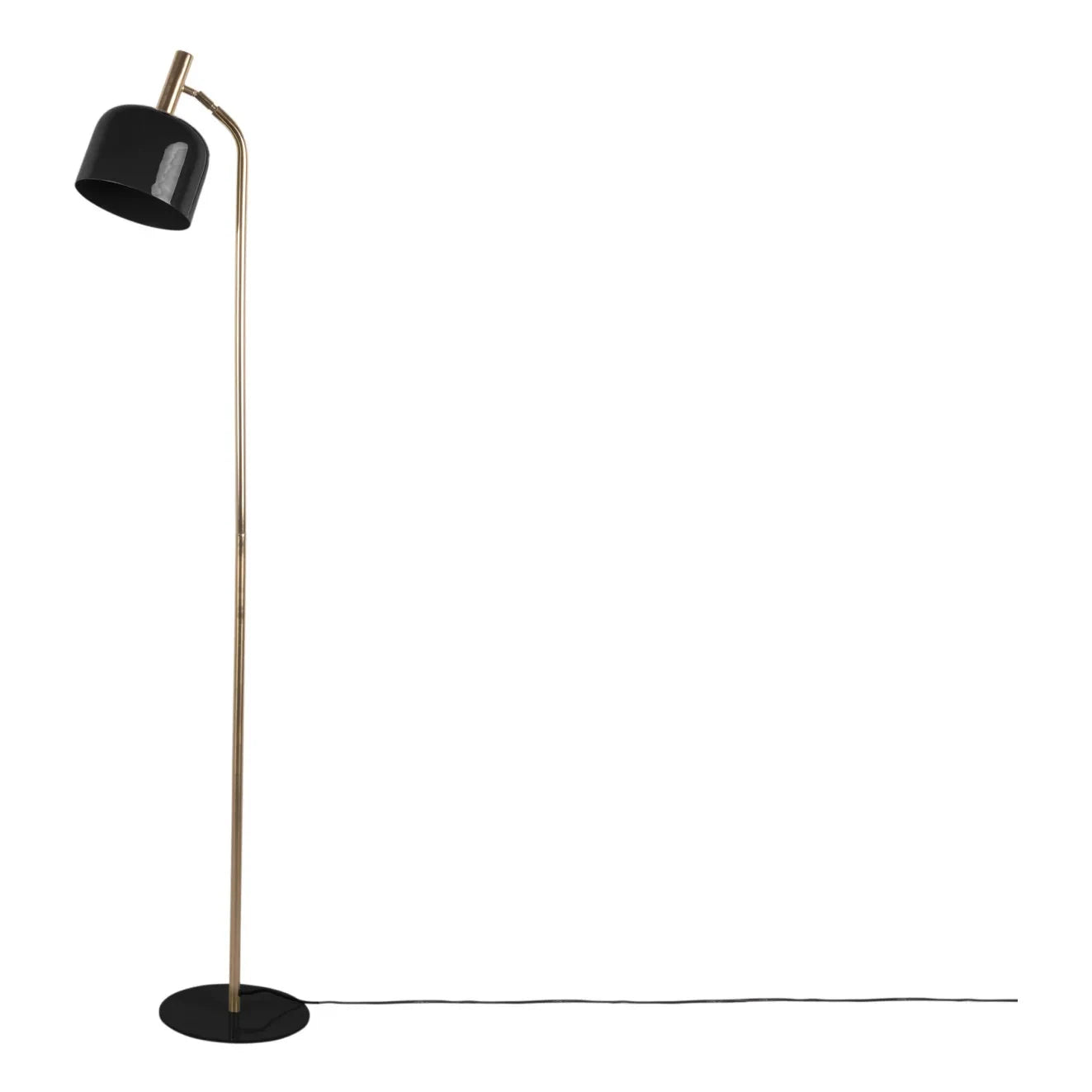 Present Time - Enamel Smart Floor Lamp | Black