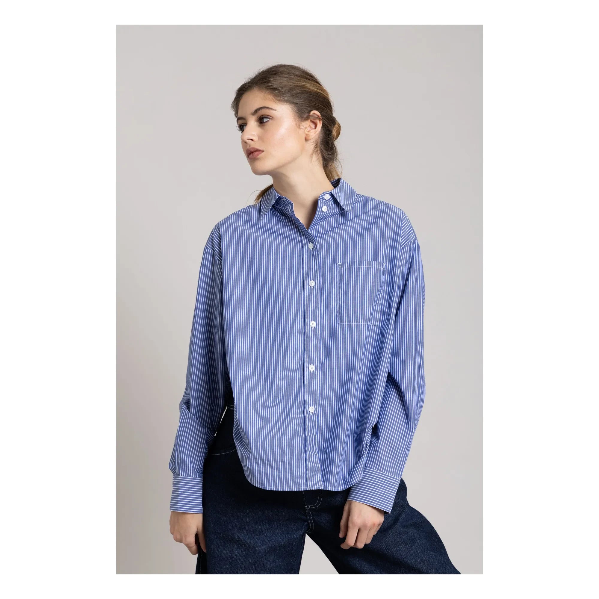 Smallable Woman - Kanel Striped Shirt | Blue
