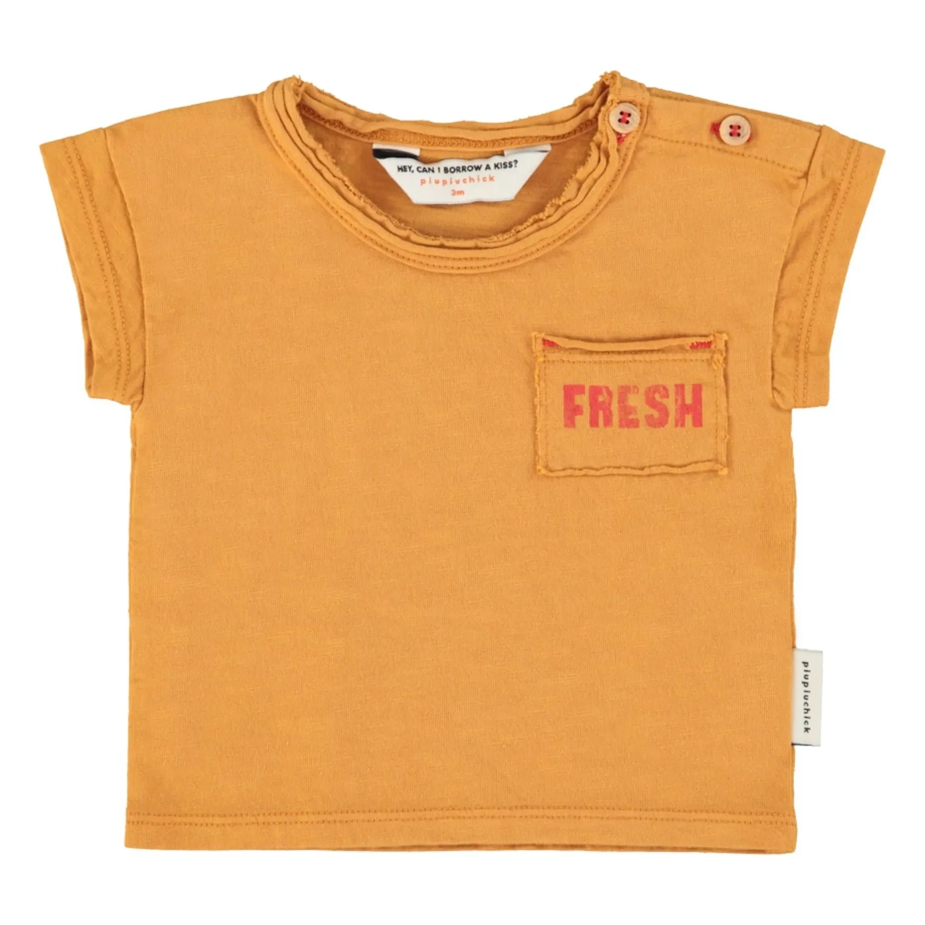 Piupiuchick - Strawberry T-Shirt | Camel
