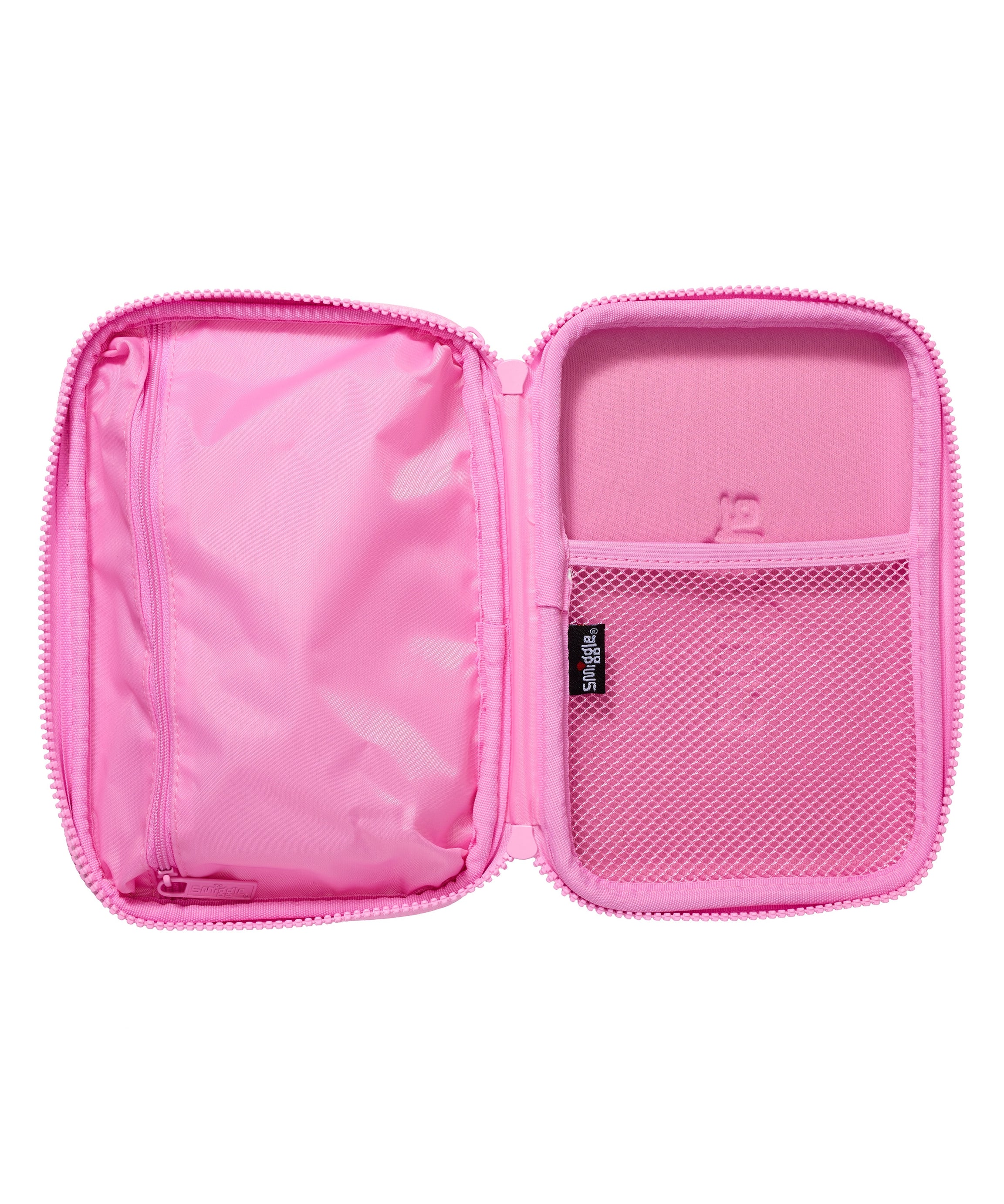 Smiggle - Fly High İki Gözlü Hardtop Kalem Kutusu-Dinossi