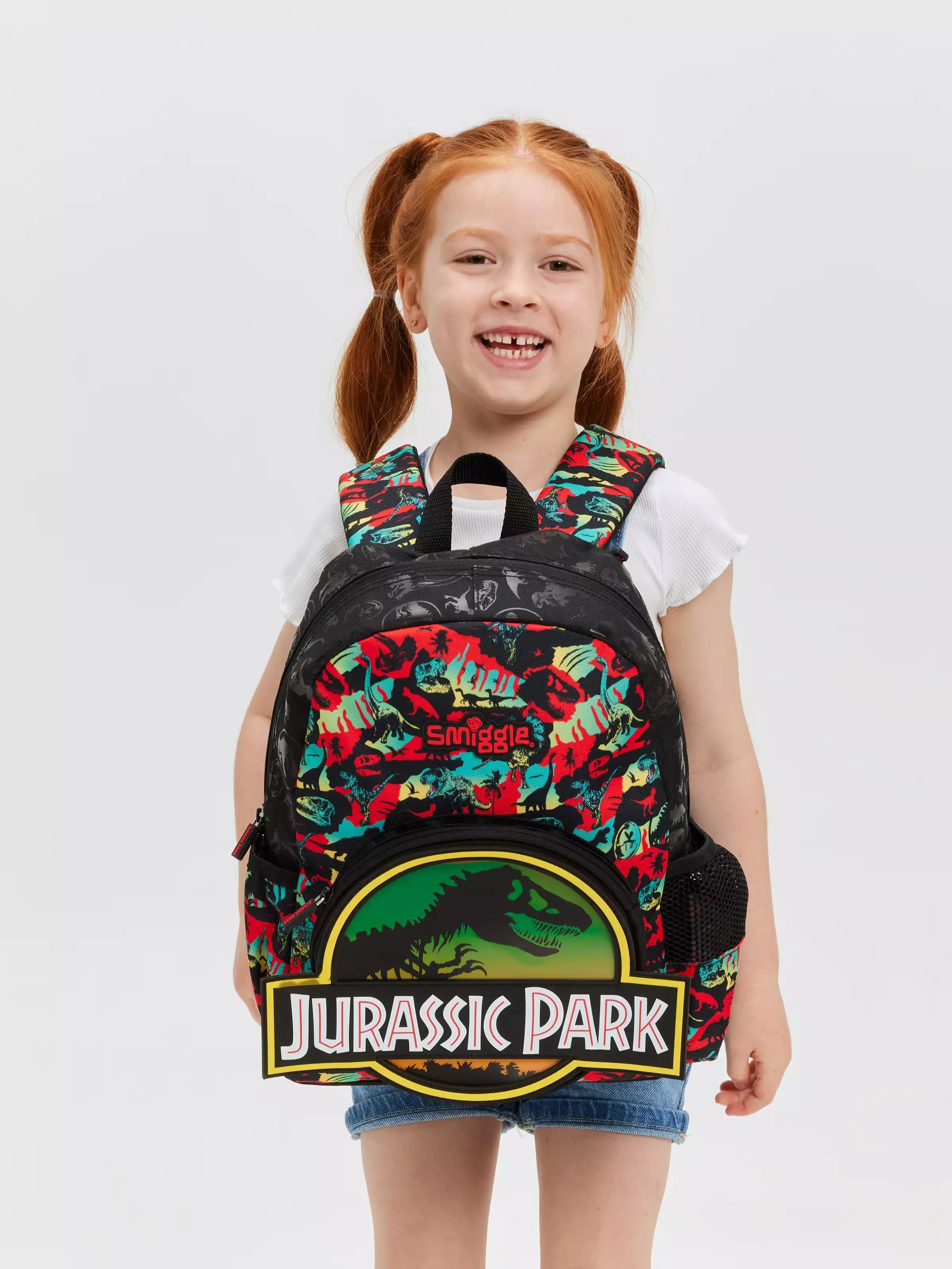 Smiggle - Jurassic Park Anaokulu Sırt Çantası-Dinossi