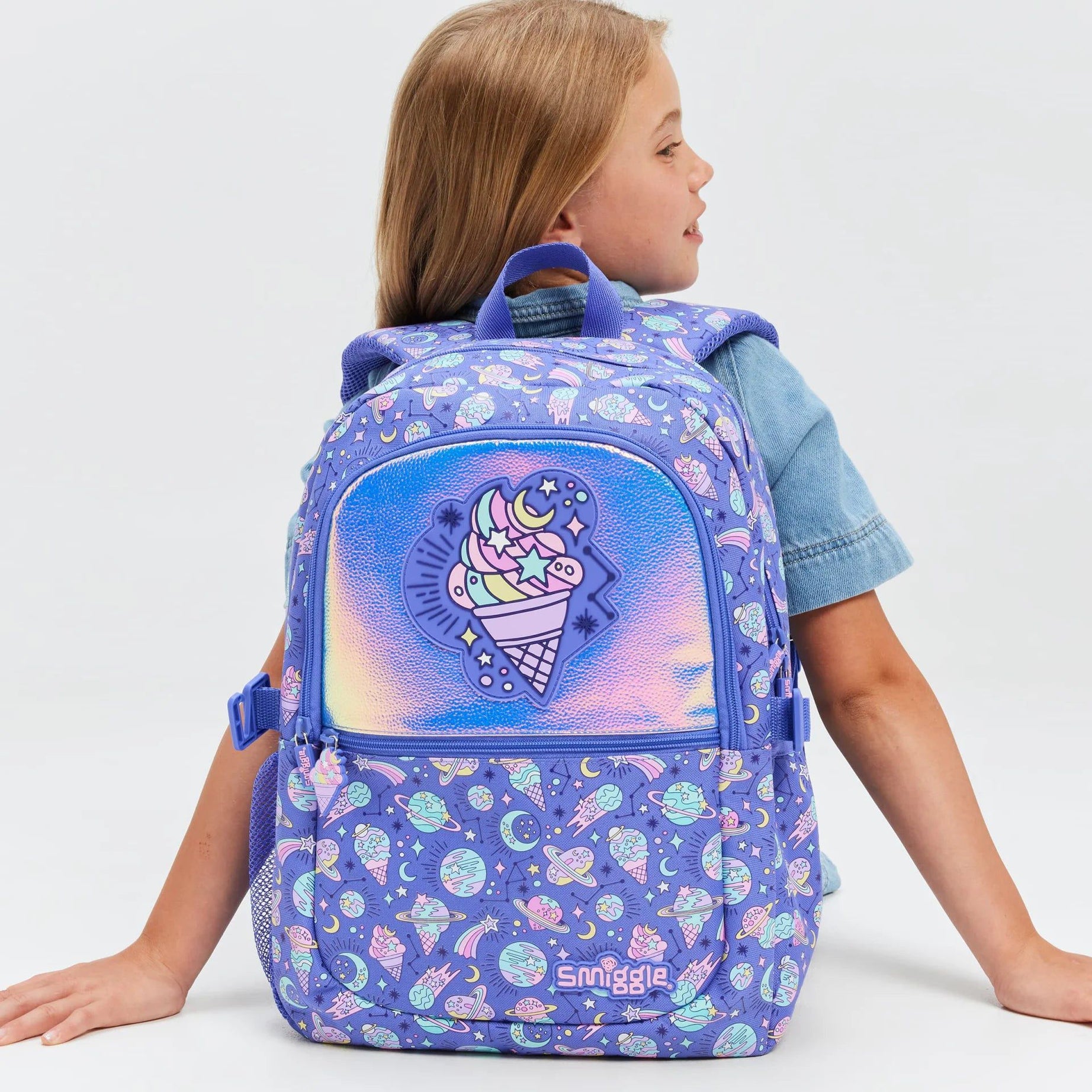 Smiggle - Epic Okul Sırt Çantası-Dinossi