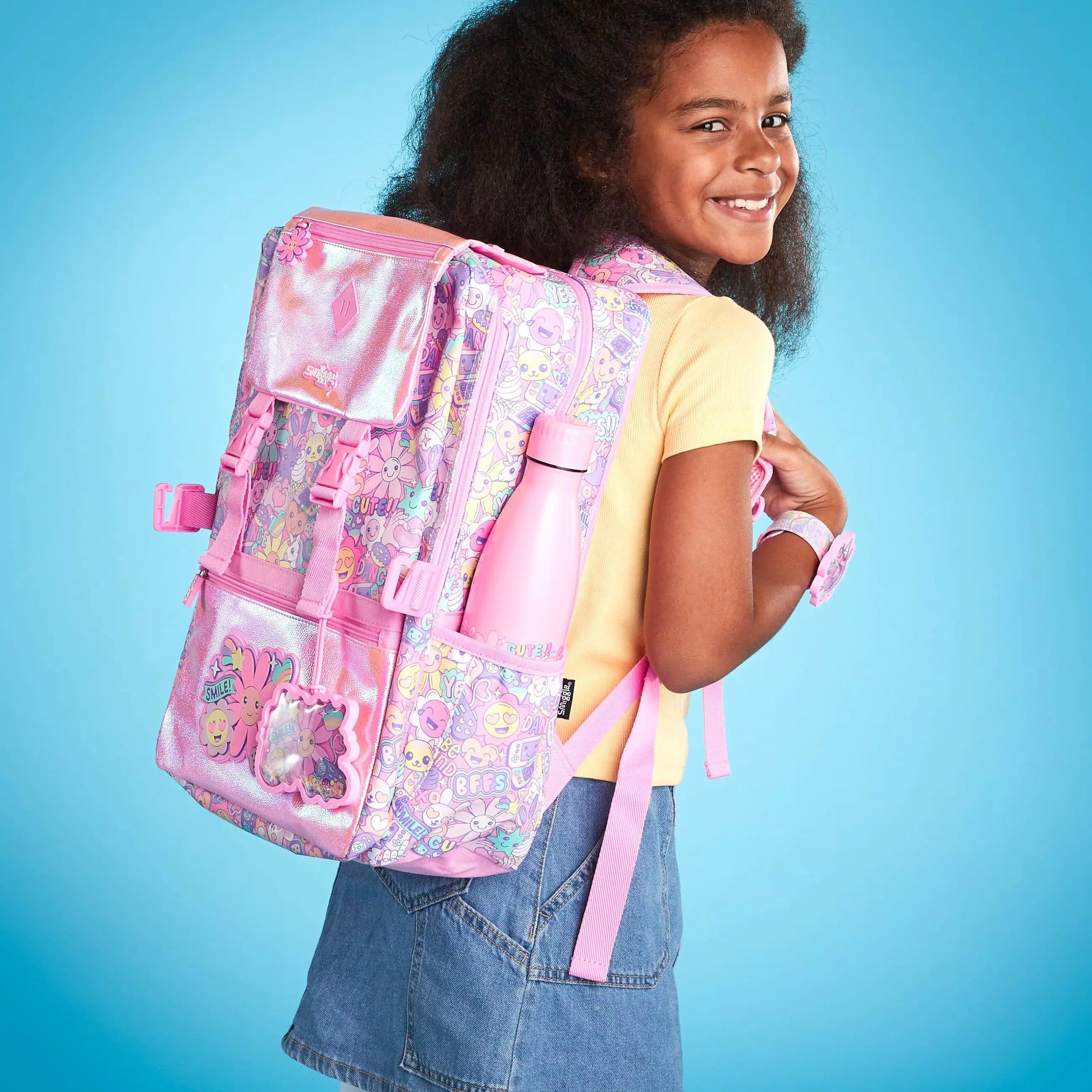 Smiggle - Epic Ortaokul Sırt Çantası-Dinossi