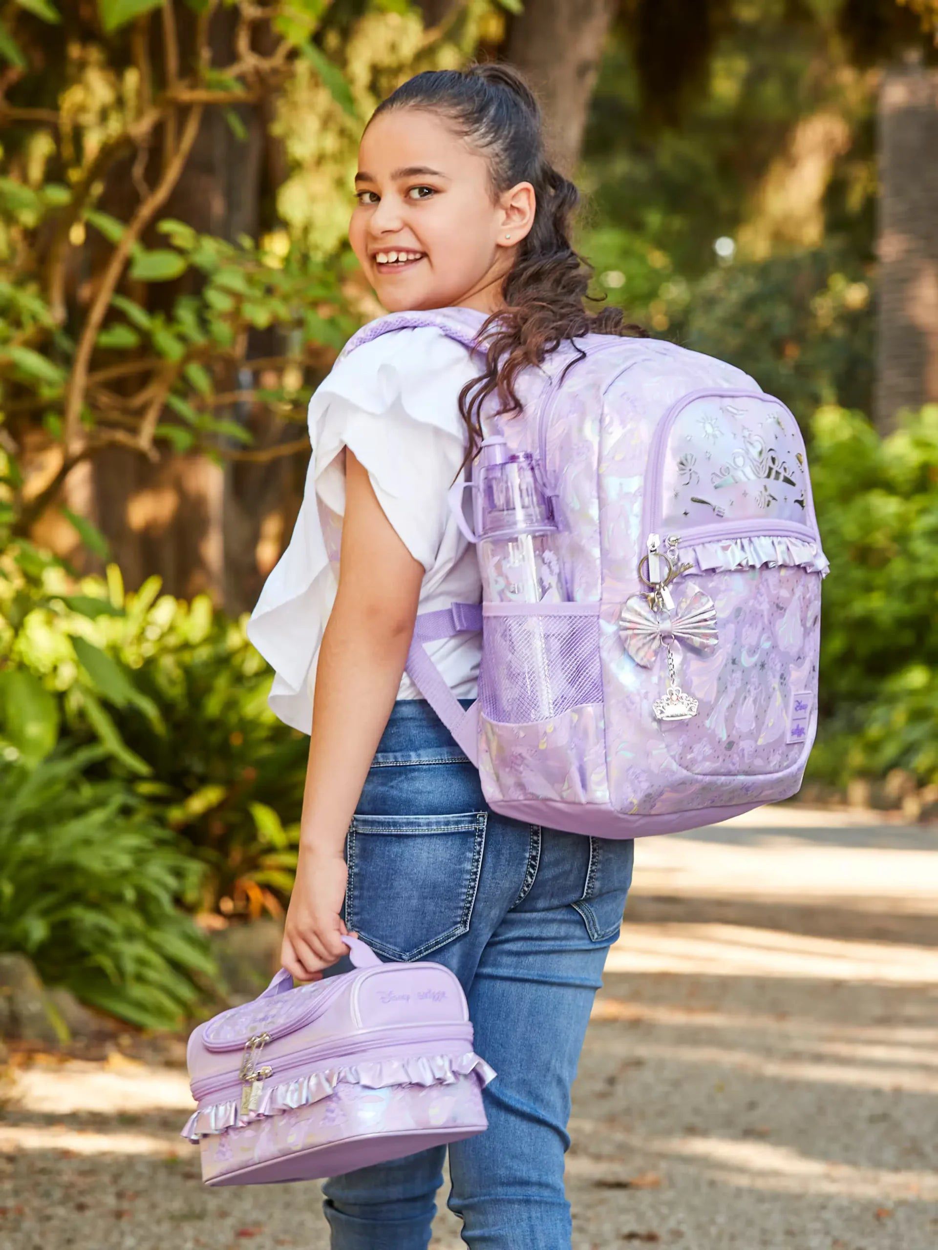 Smiggle – Disney Prenses Klasik Sırt Çantası-Dinossi