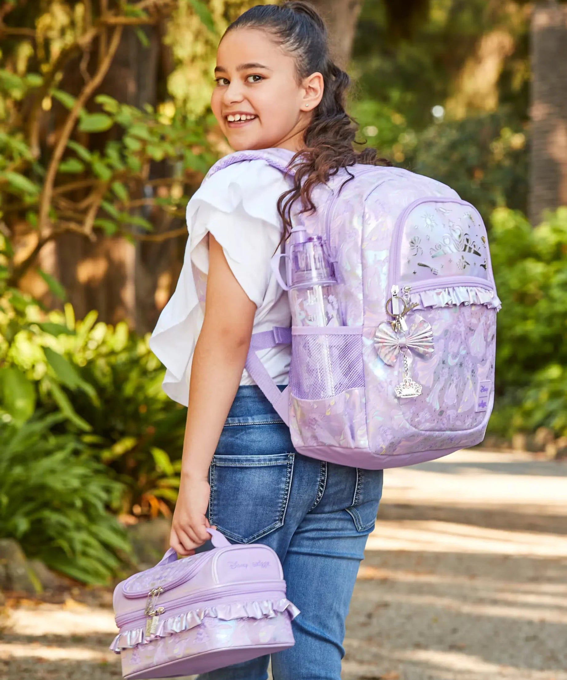 Smiggle – Disney Prenses Klasik Sırt Çantası-Dinossi